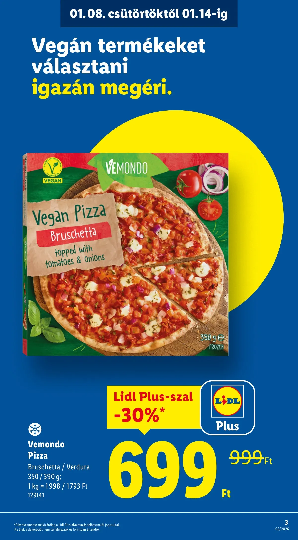 Lidl akciós újság 01.08–01.14 – 3. oldal