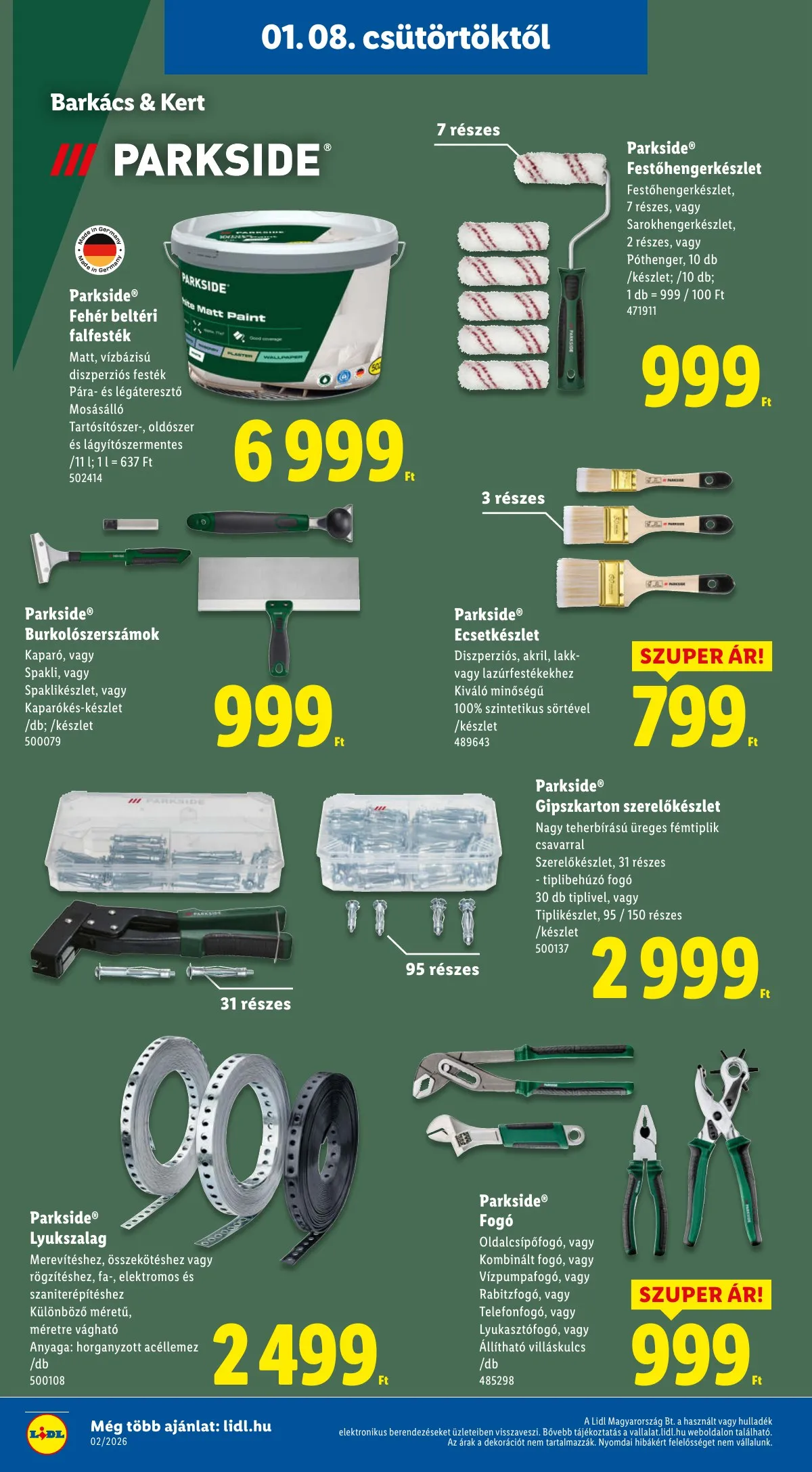 Lidl akciós újság 01.08–01.14 – 30. oldal