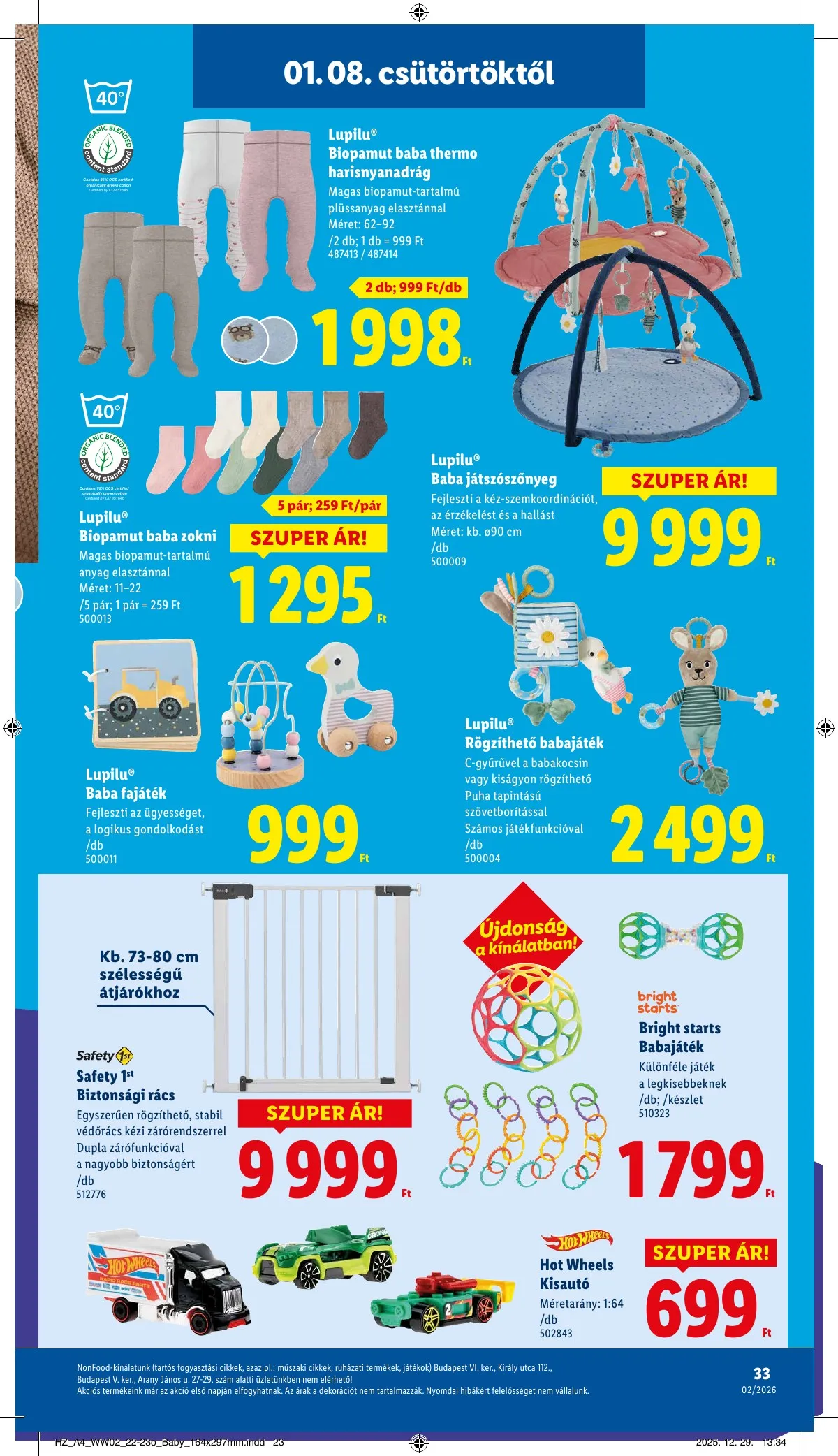 Lidl akciós újság 01.08–01.14 – 33. oldal