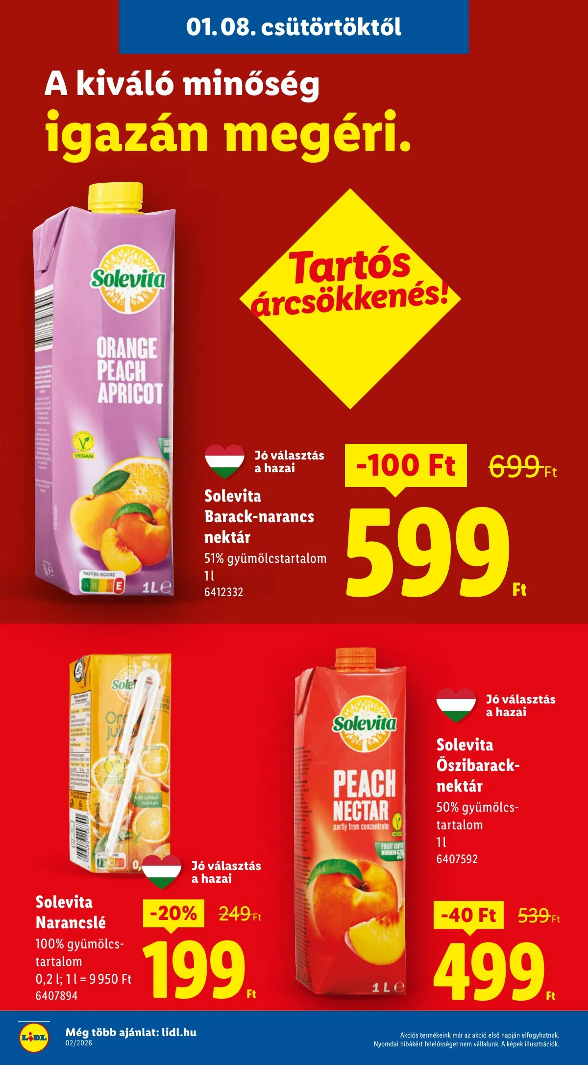 Lidl akciós újság 01.08–01.14 – 4. oldal