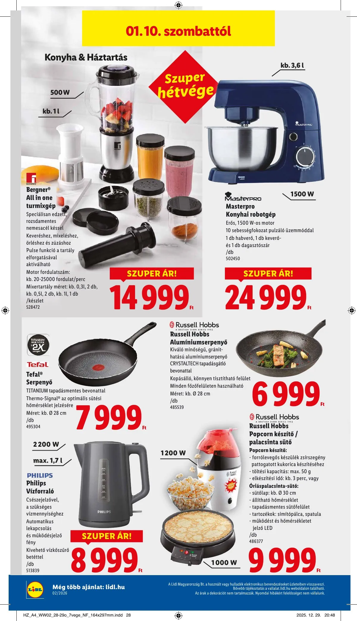 Lidl akciós újság 01.08–01.14 – 40. oldal