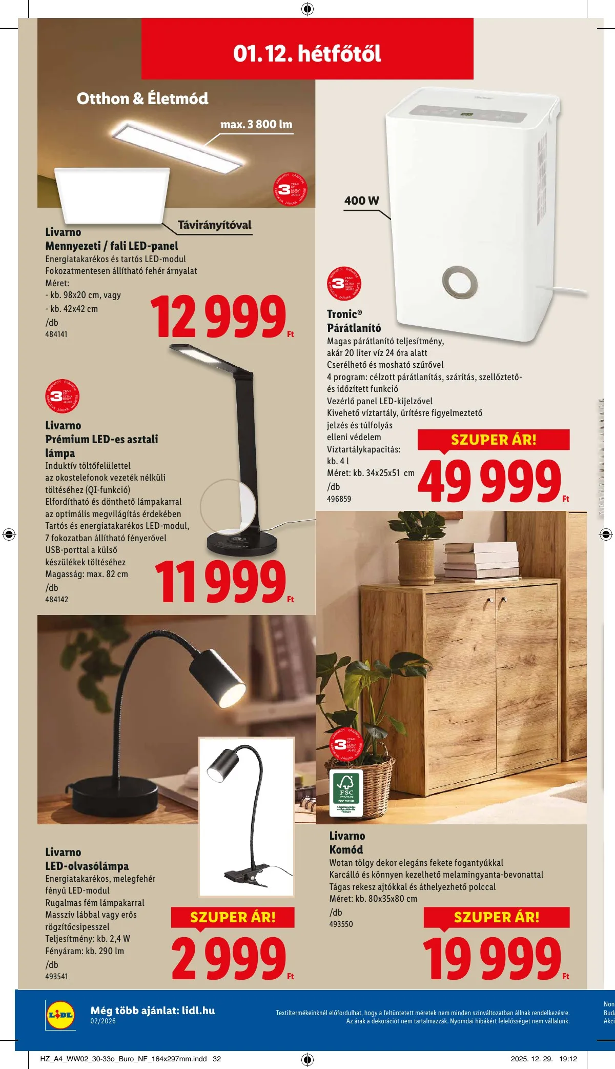 Lidl akciós újság 01.08–01.14 – 44. oldal