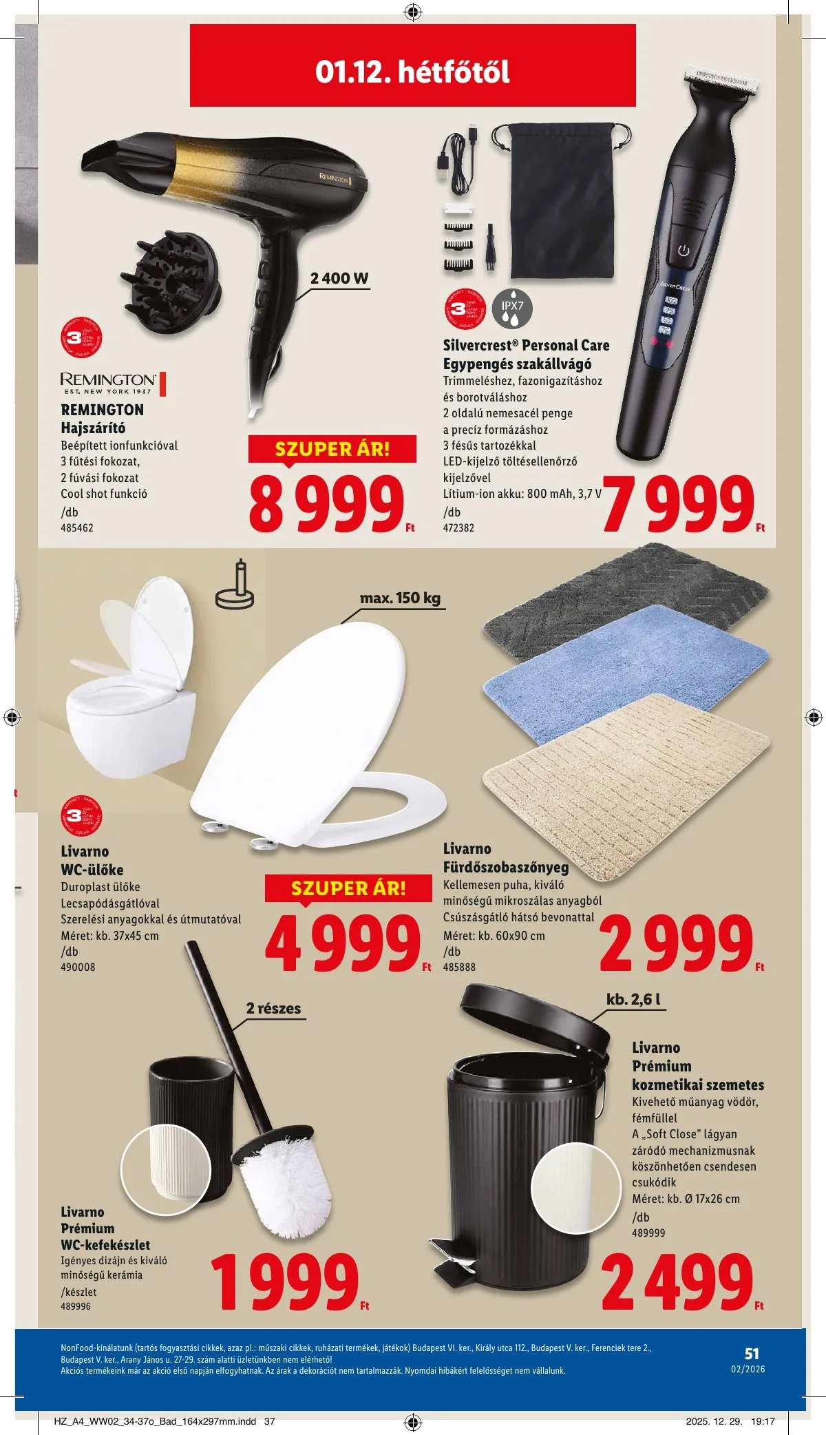 Lidl akciós újság 01.08–01.14 – 51. oldal