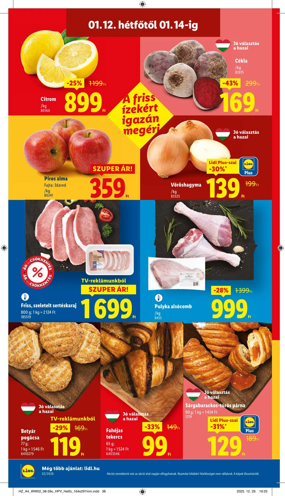 Lidl akciós újság 01.08–01.14 – 52. oldal