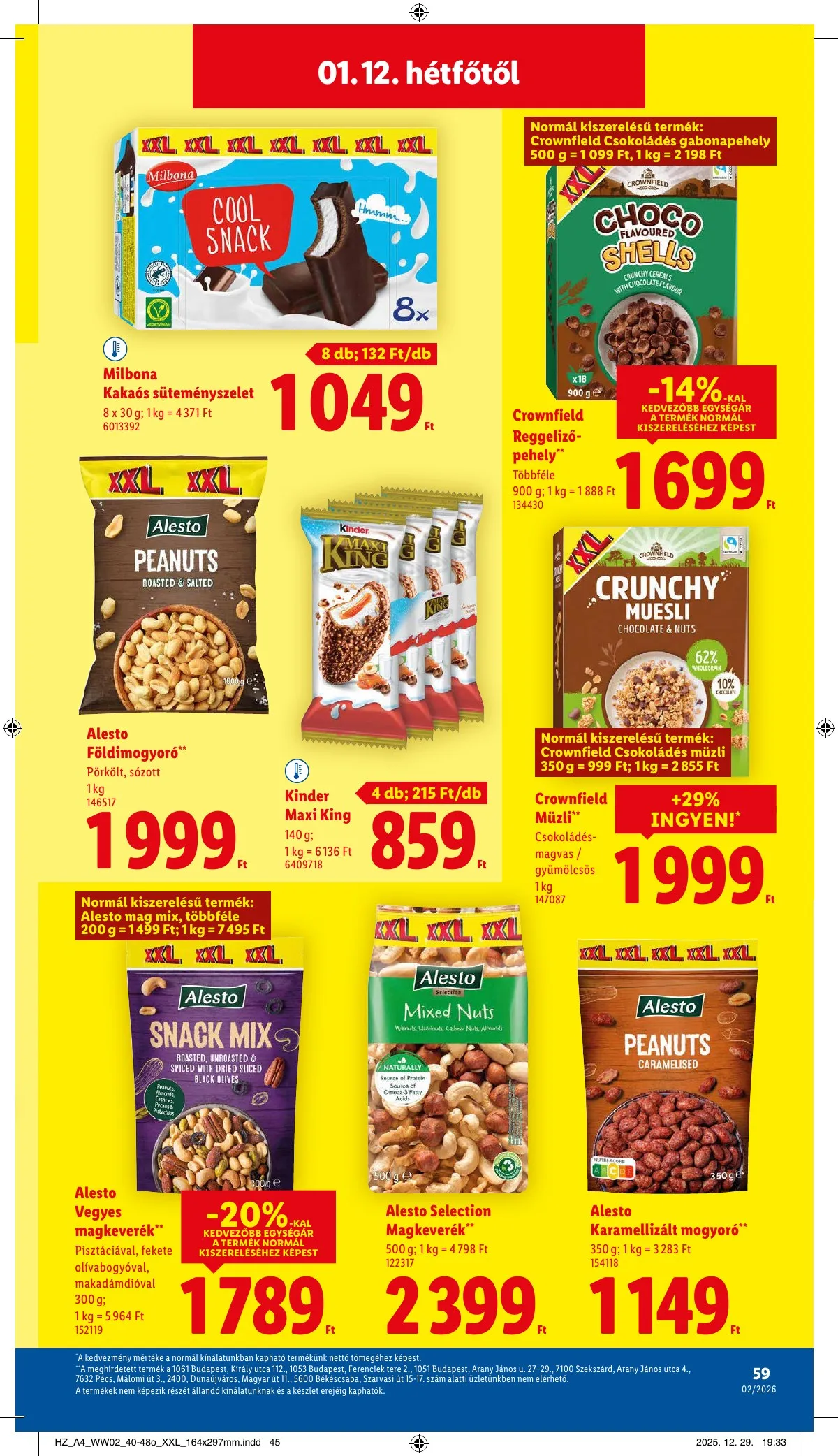 Lidl akciós újság 01.08–01.14 – 59. oldal
