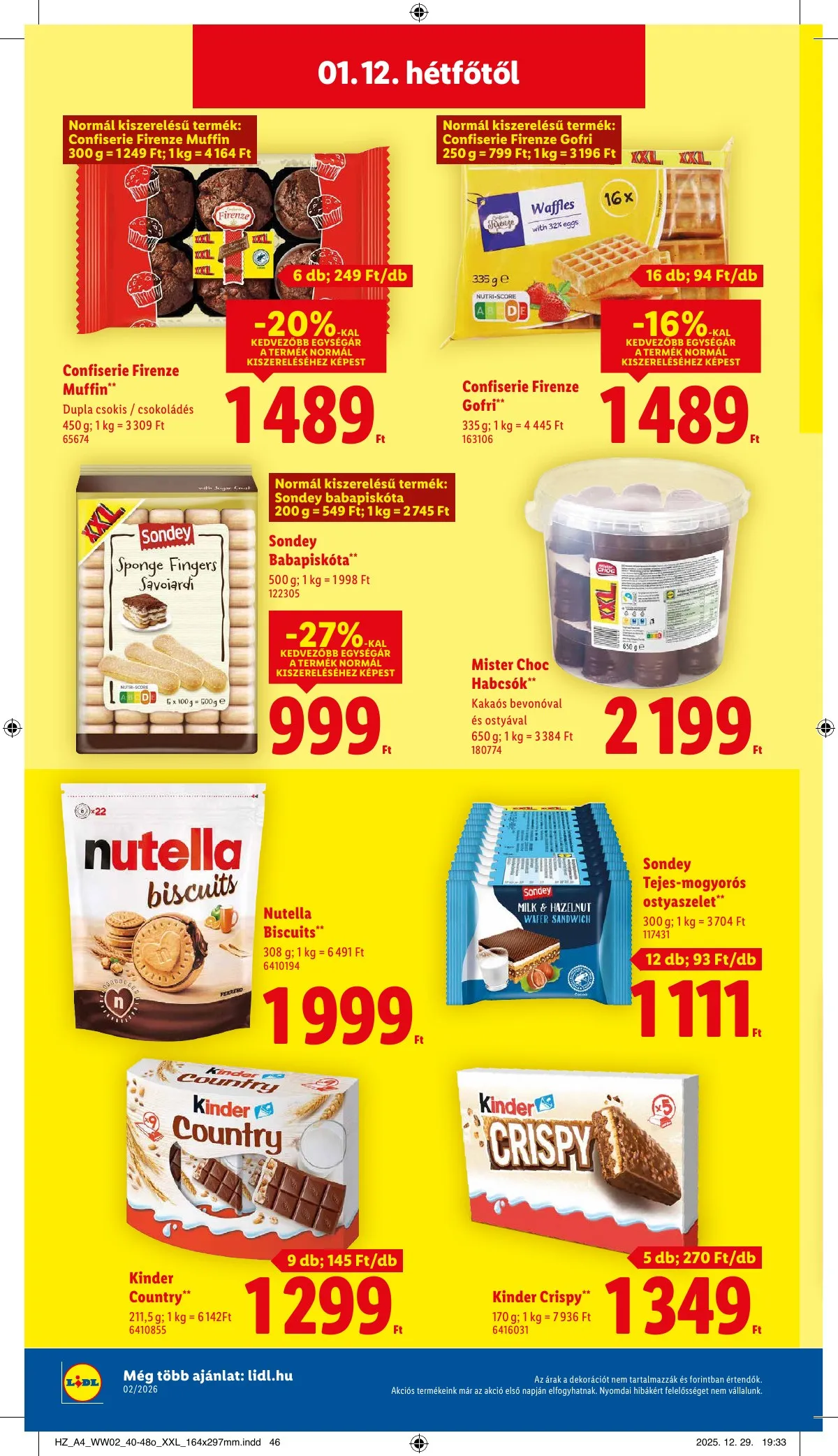 Lidl akciós újság 01.08–01.14 – 60. oldal