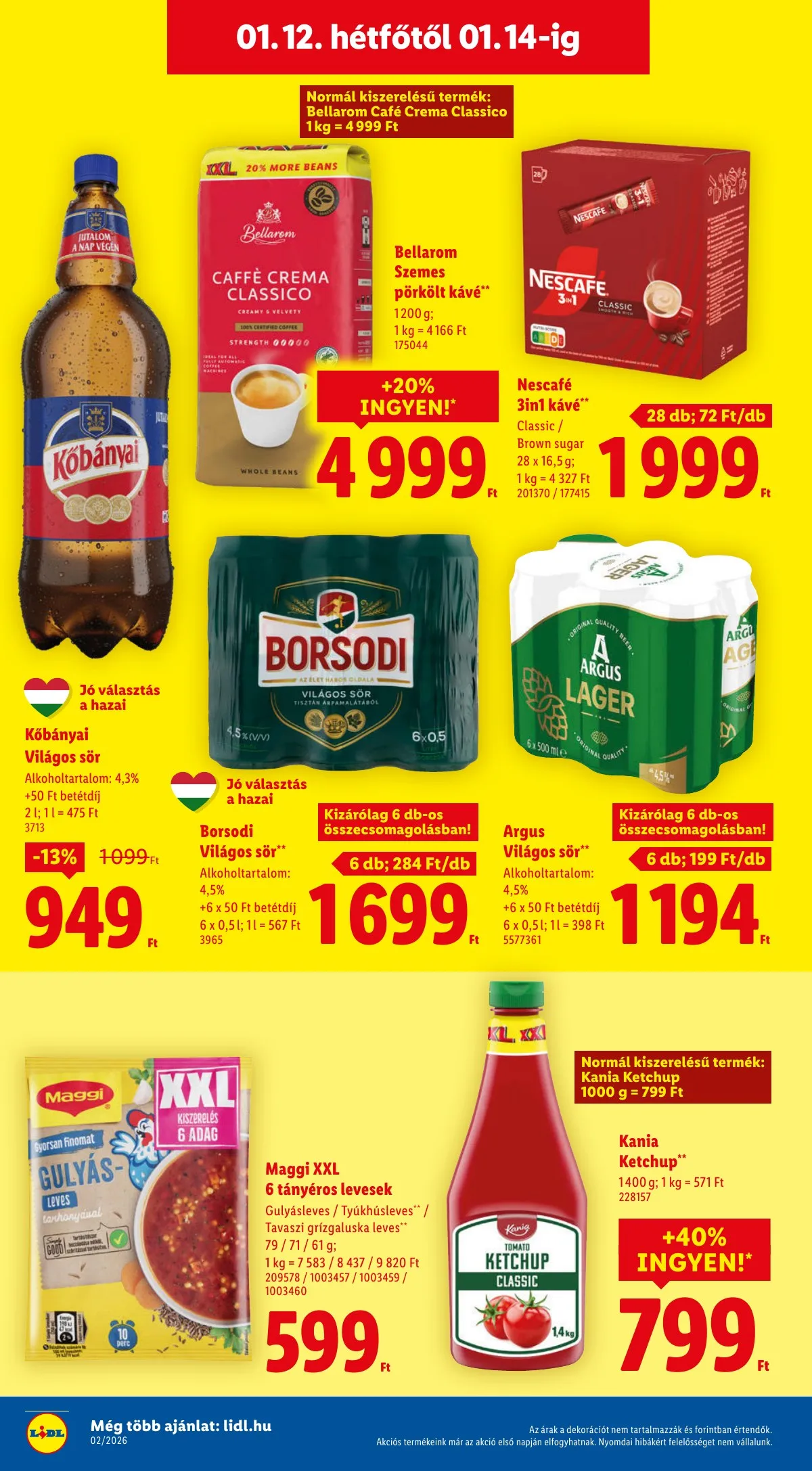 Lidl akciós újság 01.08–01.14 – 62. oldal