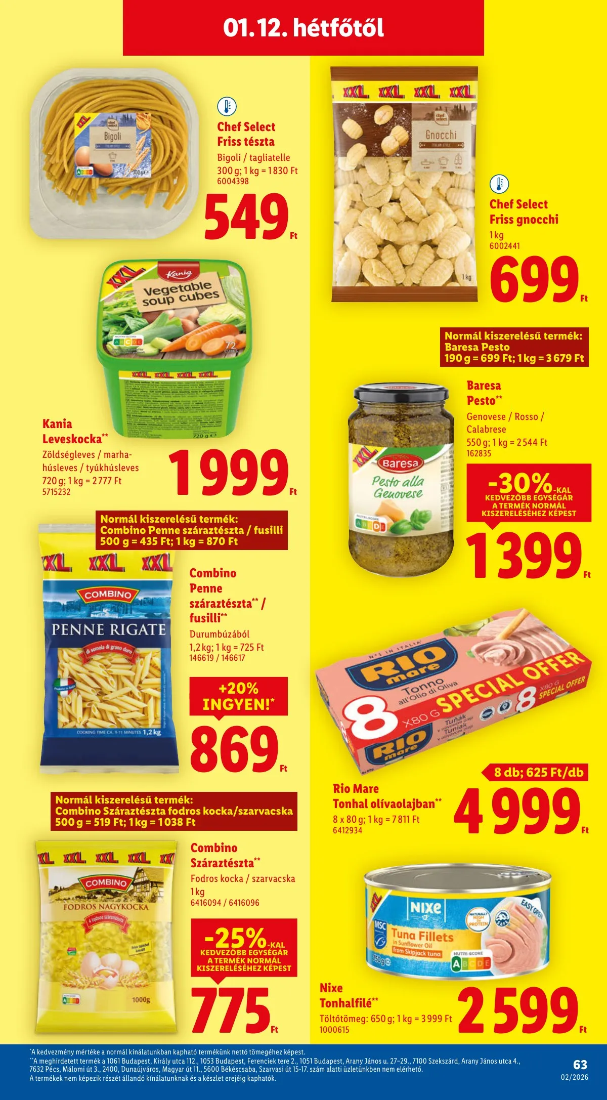 Lidl akciós újság 01.08–01.14 – 63. oldal