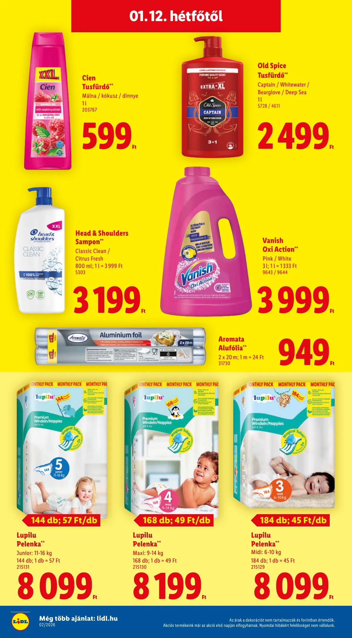 Lidl akciós újság 01.08–01.14 – 64. oldal