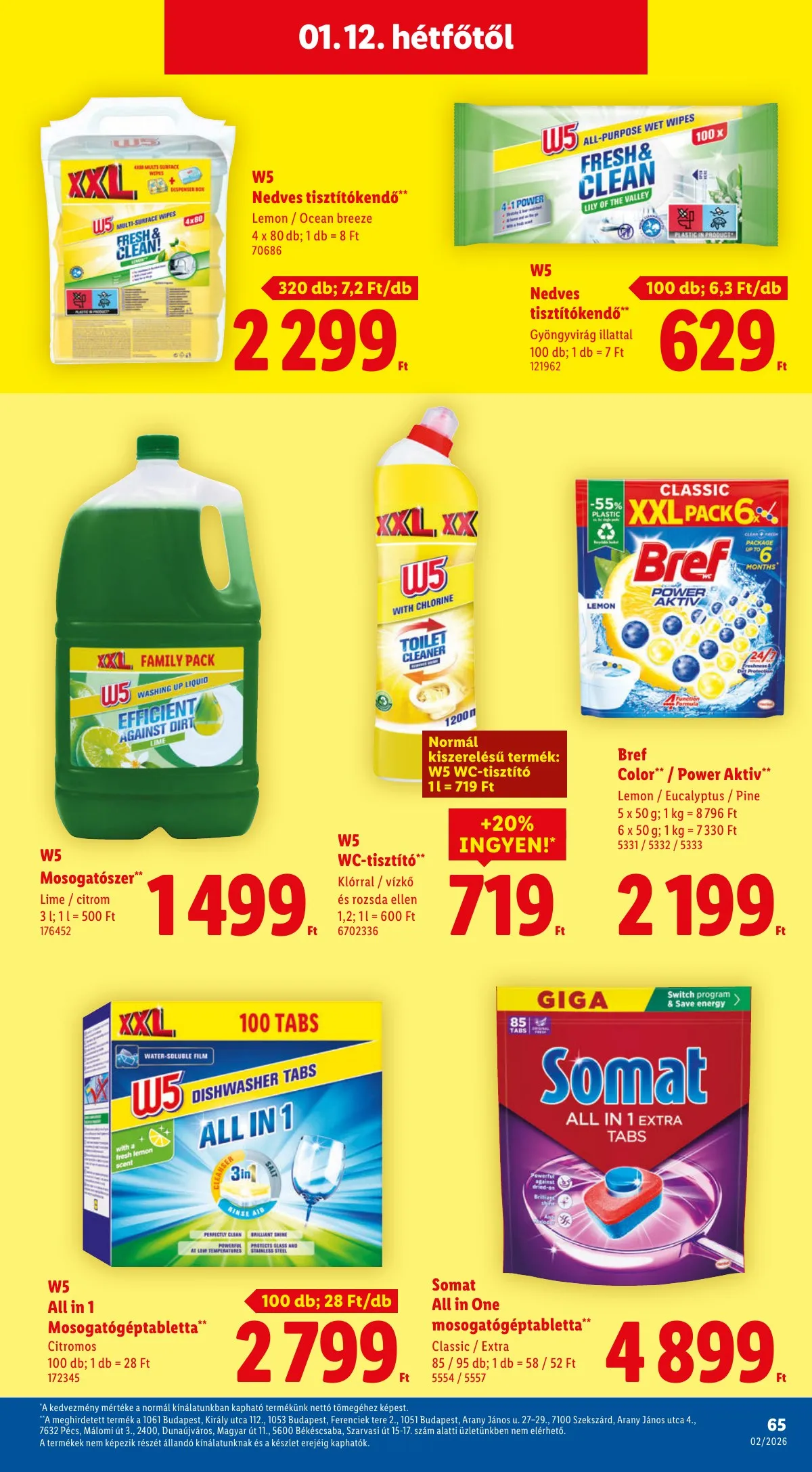Lidl akciós újság 01.08–01.14 – 65. oldal