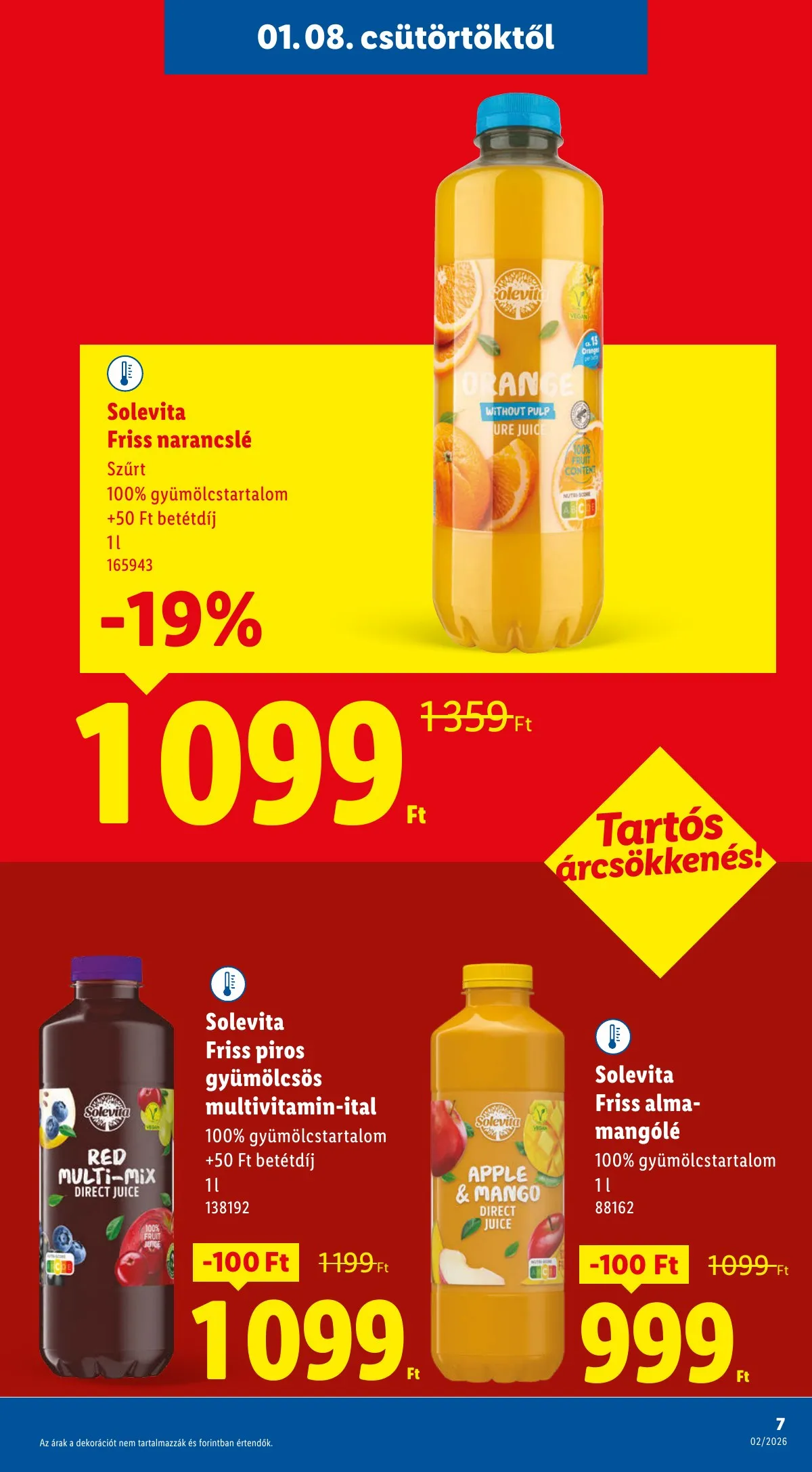 Lidl akciós újság 01.08–01.14 – 7. oldal