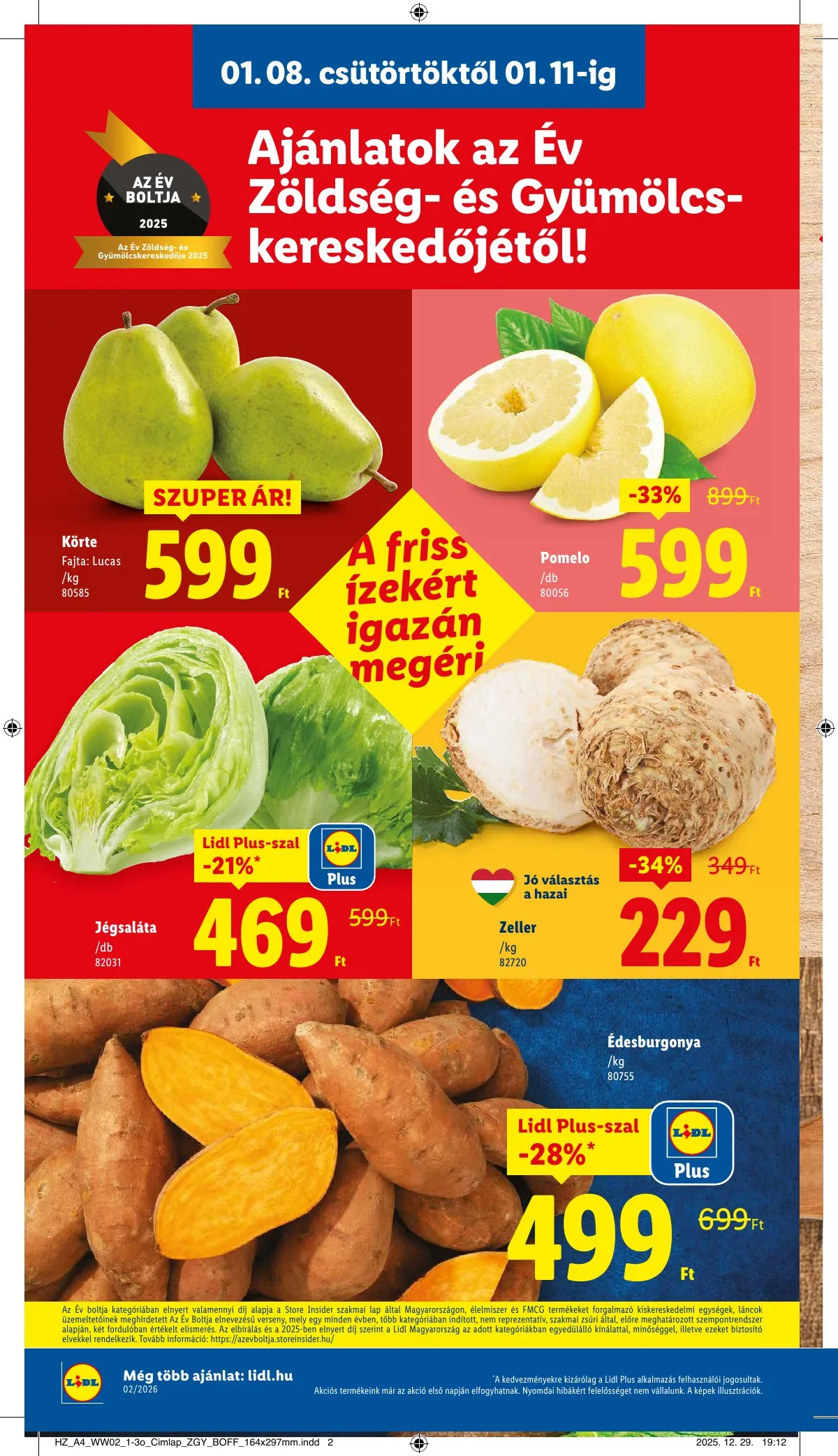 Lidl akciós újság 01.08–01.14 – 8. oldal