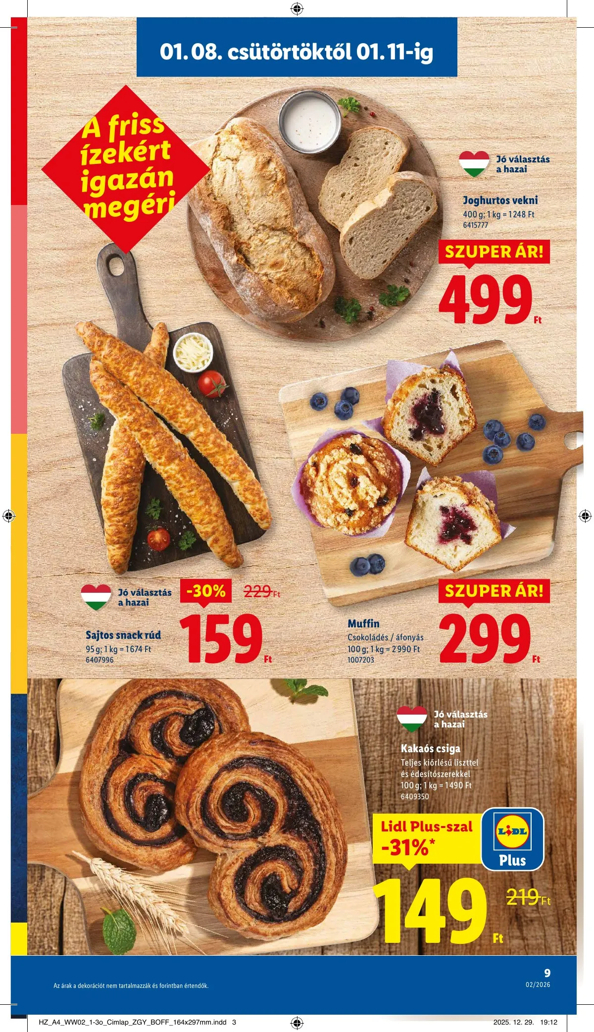 Lidl akciós újság 01.08–01.14 – 9. oldal