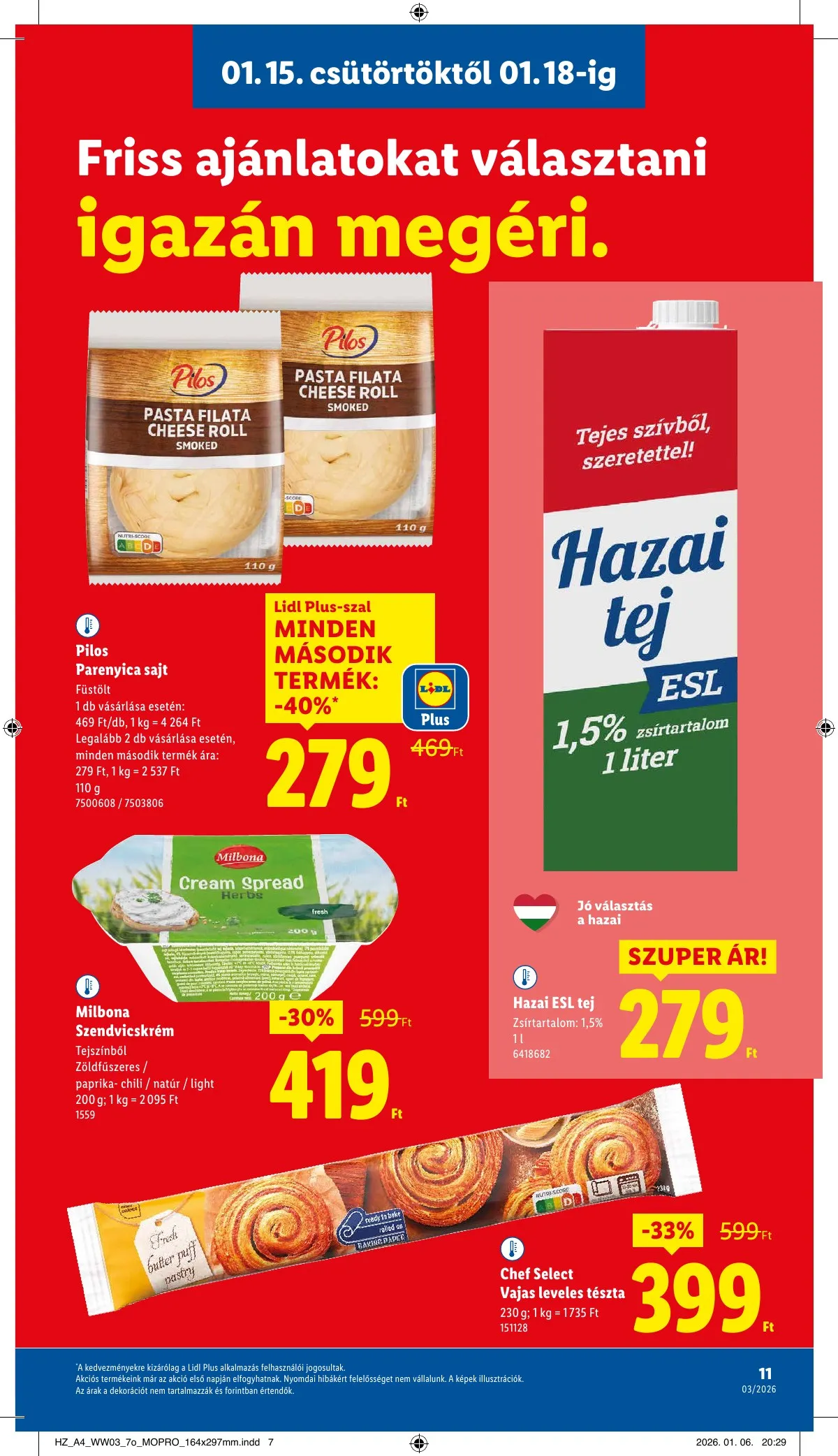 Lidl akciós újság 01.15–01.21 – 11. oldal