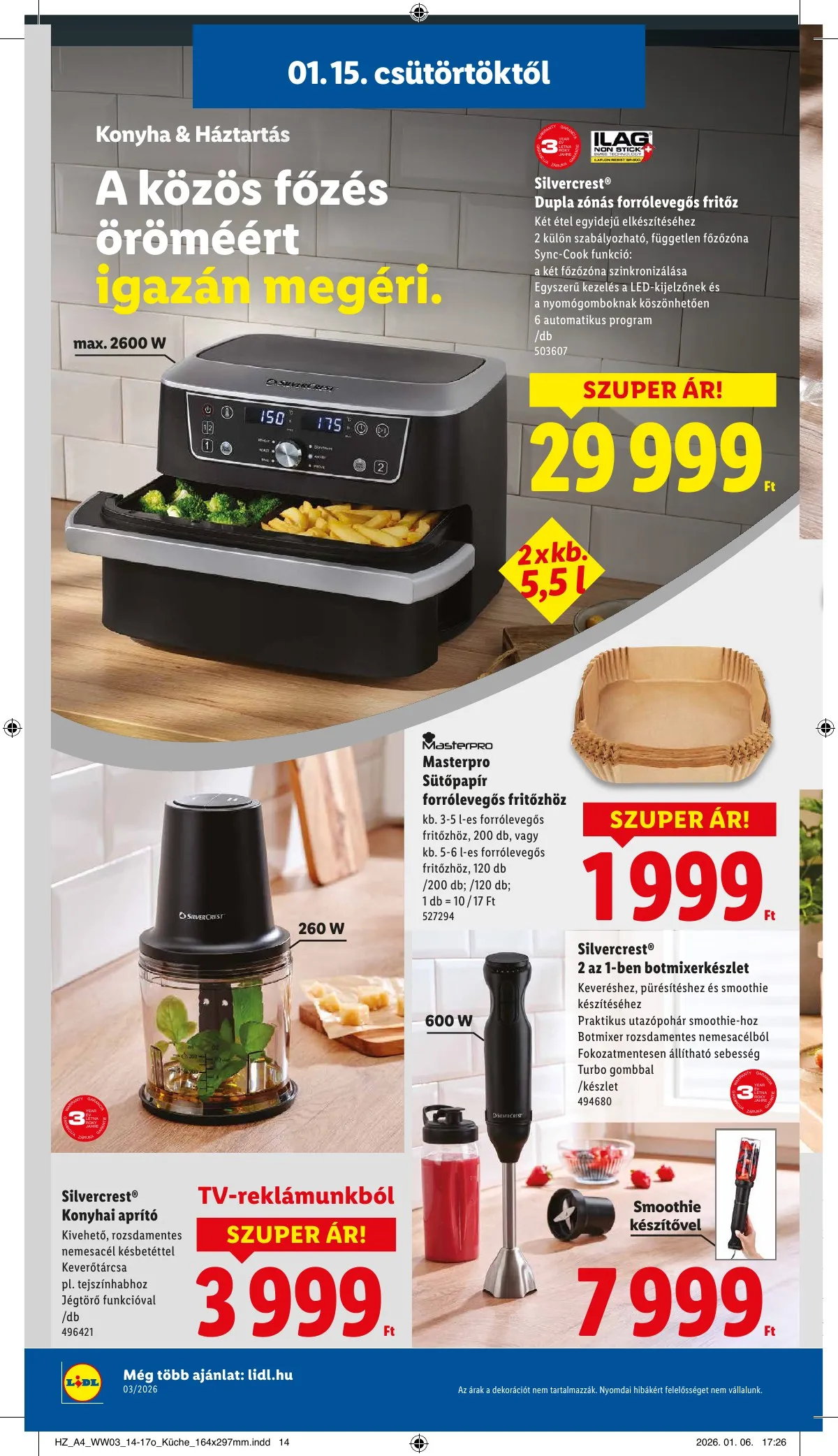 Lidl akciós újság 01.15–01.21 – 20. oldal