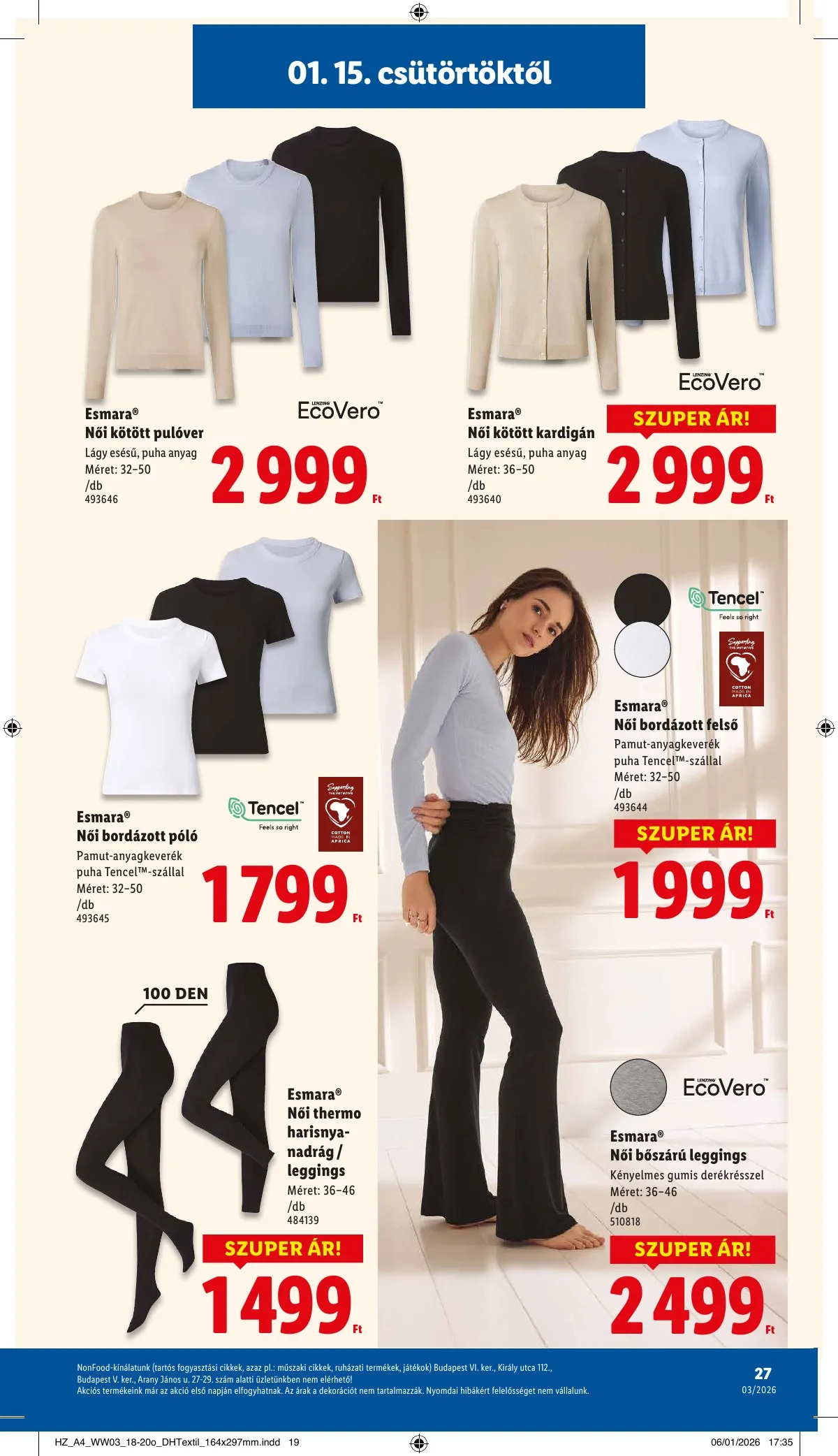 Lidl akciós újság 01.15–01.21 – 27. oldal