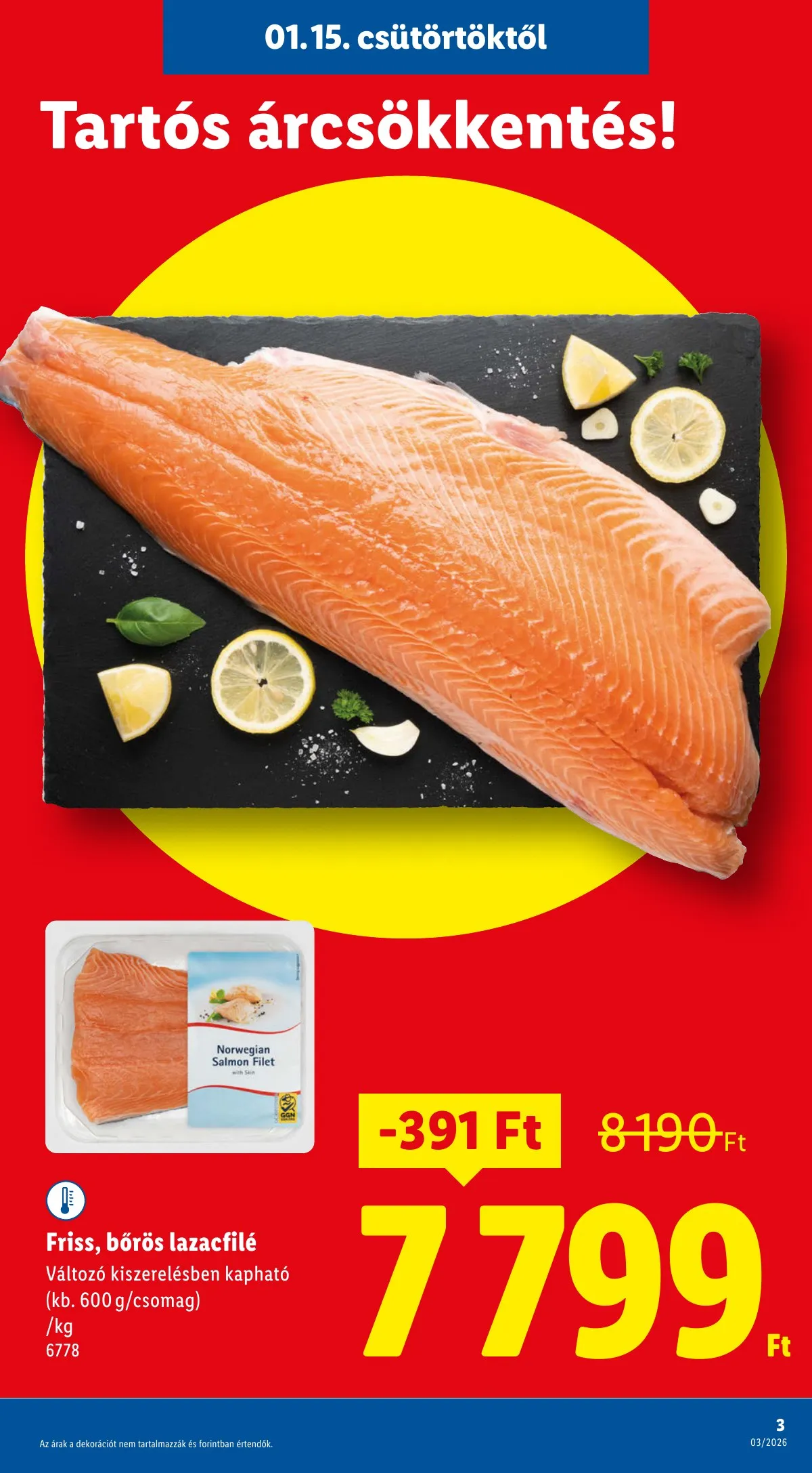 Lidl akciós újság 01.15–01.21 – 3. oldal