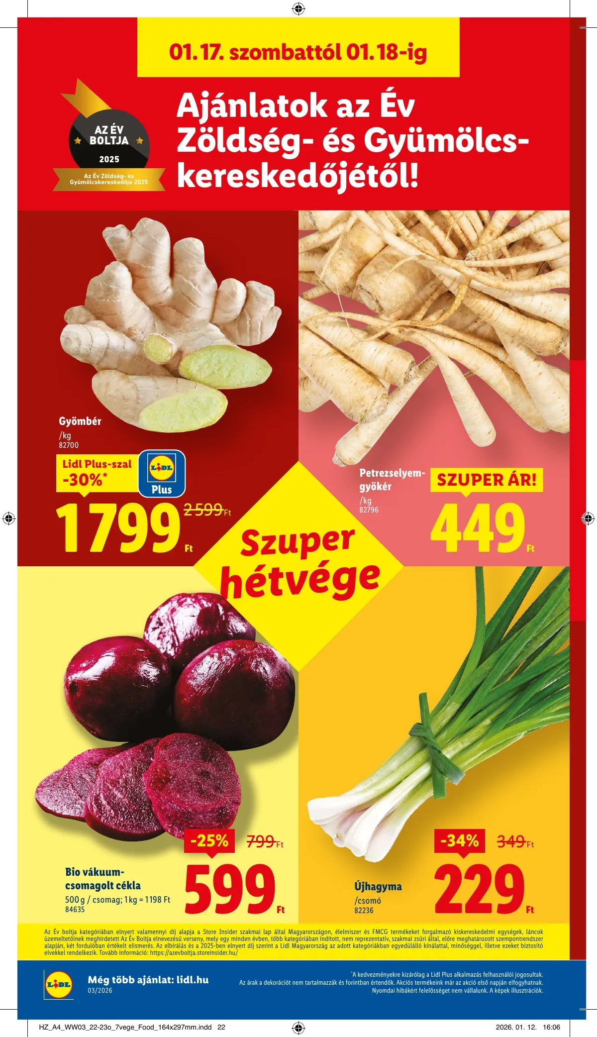 Lidl akciós újság 01.15–01.21 – 32. oldal