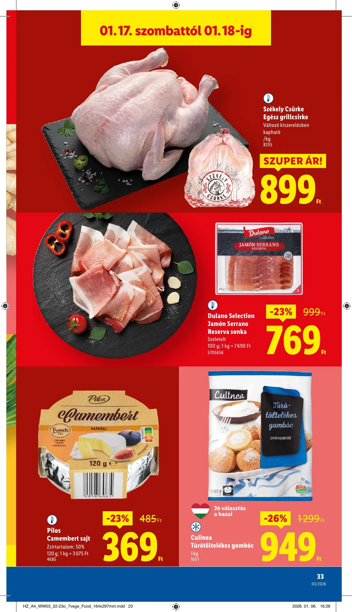 Lidl akciós újság 01.15–01.21 – 33. oldal