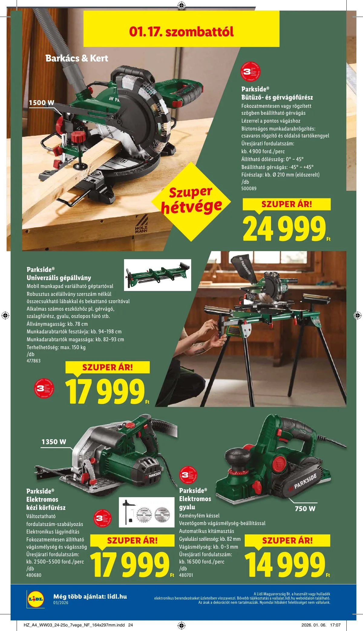 Lidl akciós újság 01.15–01.21 – 34. oldal