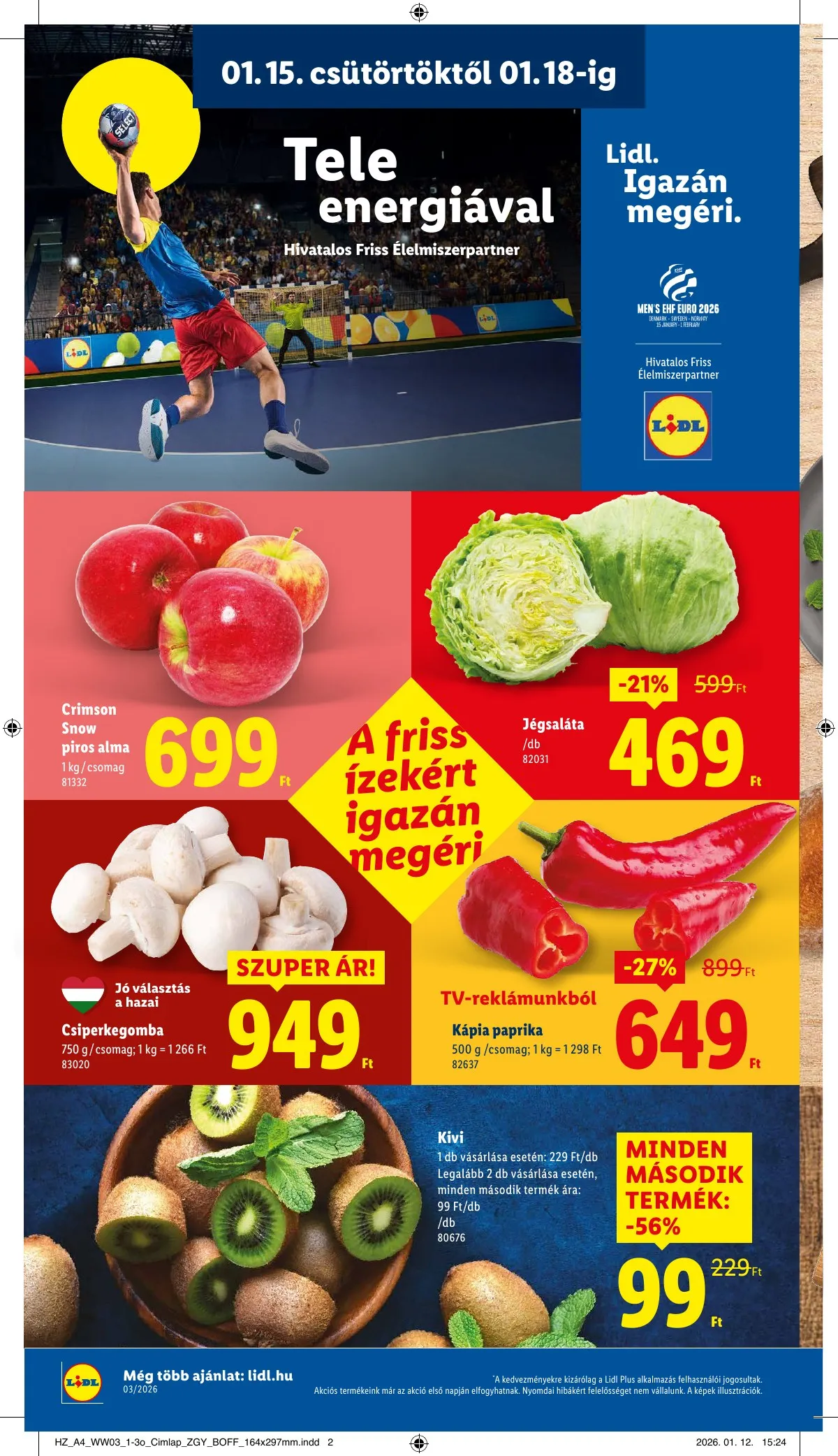 Lidl akciós újság 01.15–01.21 – 4. oldal