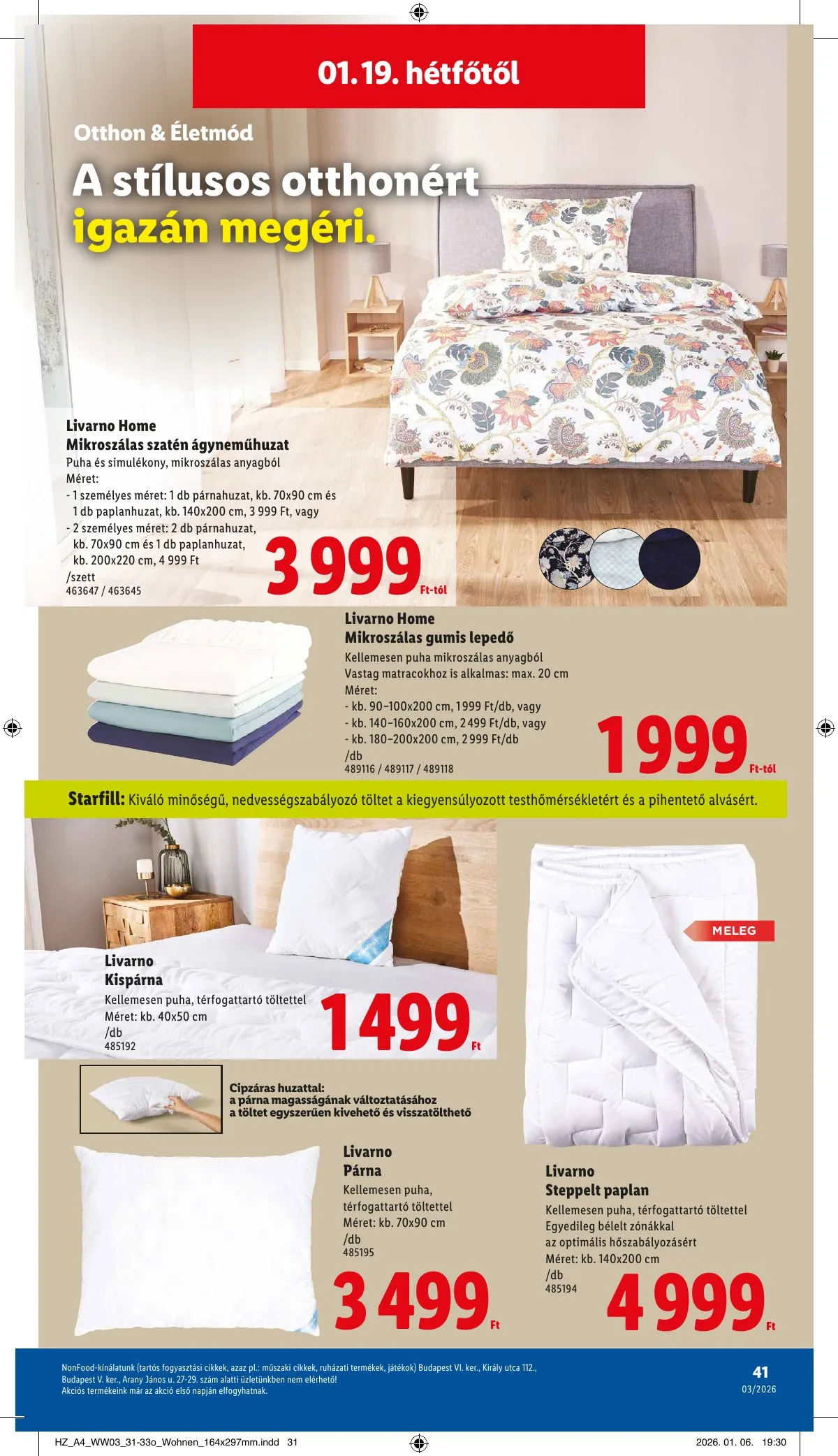 Lidl akciós újság 01.15–01.21 – 41. oldal