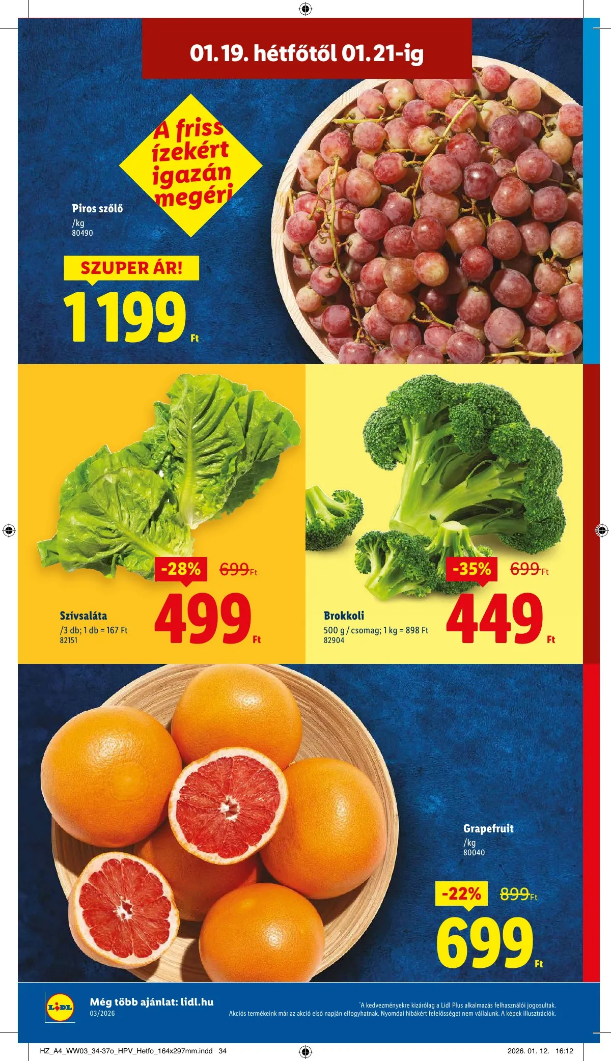 Lidl akciós újság 01.15–01.21 – 44. oldal
