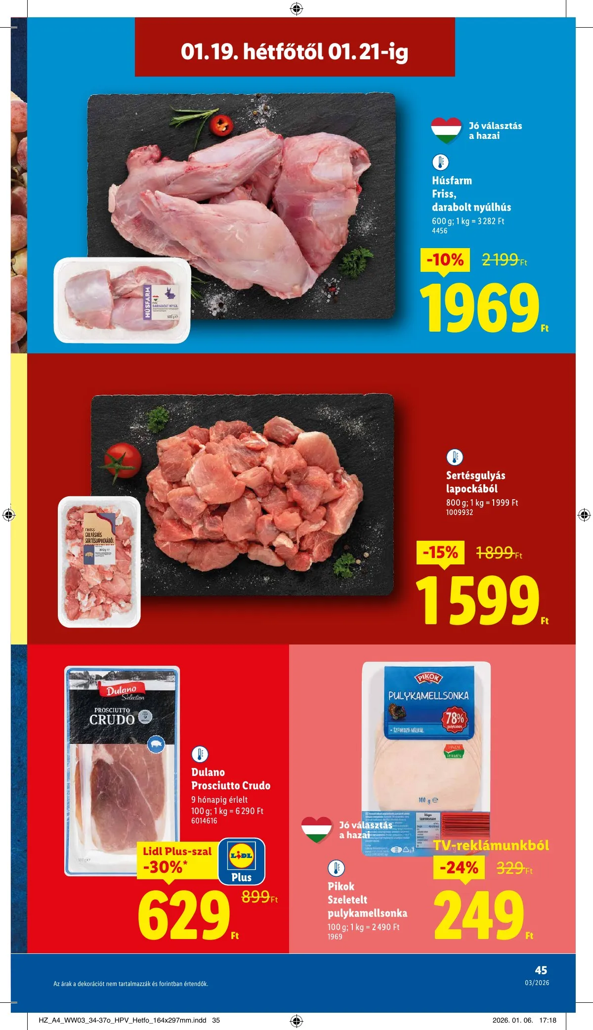 Lidl akciós újság 01.15–01.21 – 45. oldal