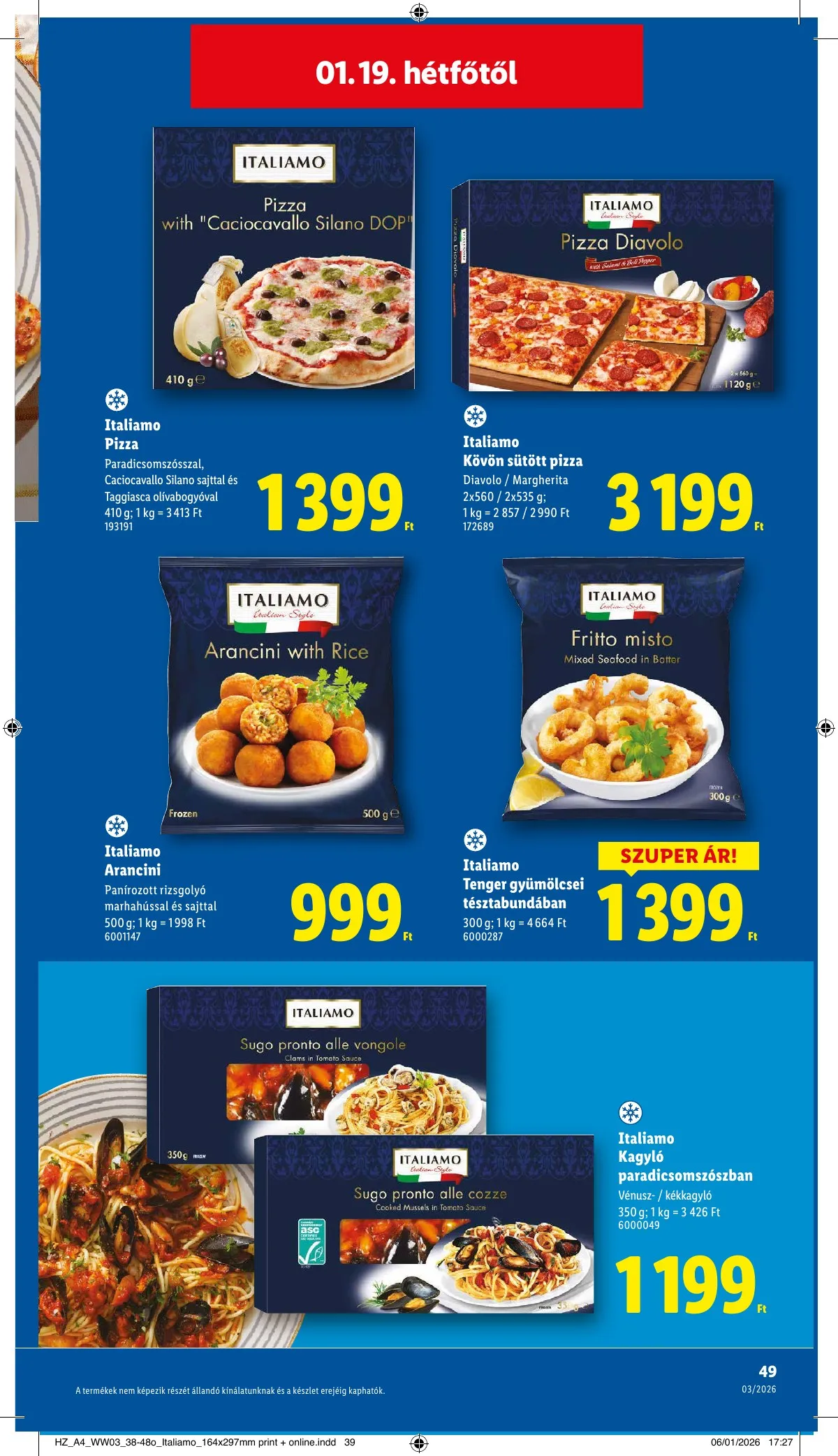 Lidl akciós újság 01.15–01.21 – 49. oldal