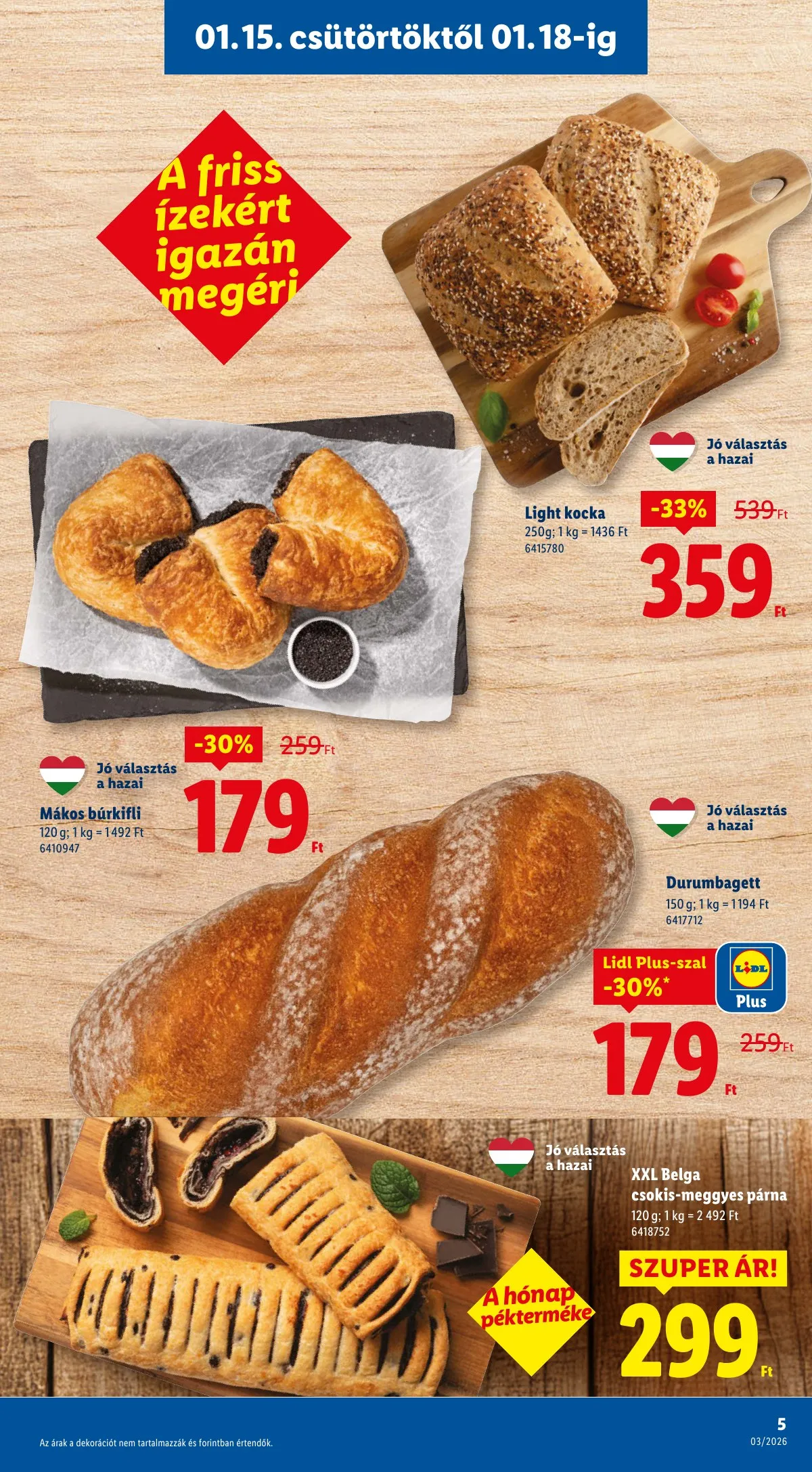 Lidl akciós újság 01.15–01.21 – 5. oldal