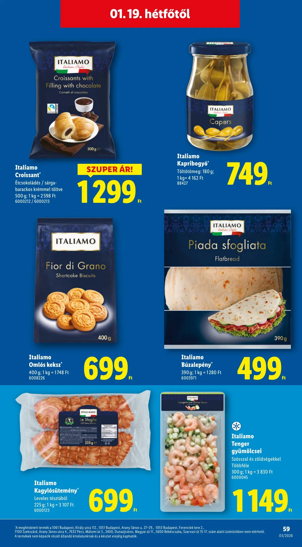 Lidl akciós újság 01.15–01.21 – 59. oldal