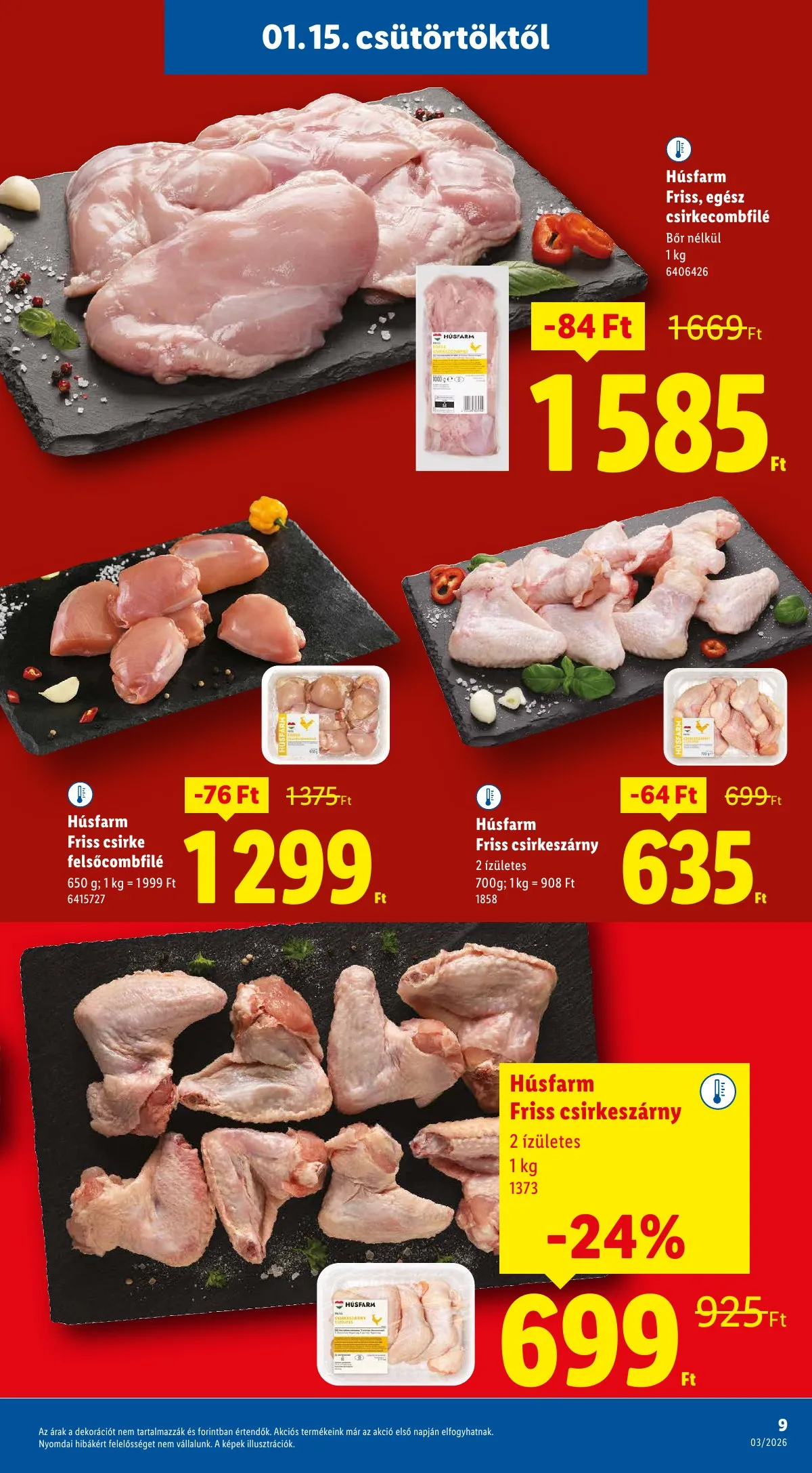 Lidl akciós újság 01.15–01.21 – 9. oldal
