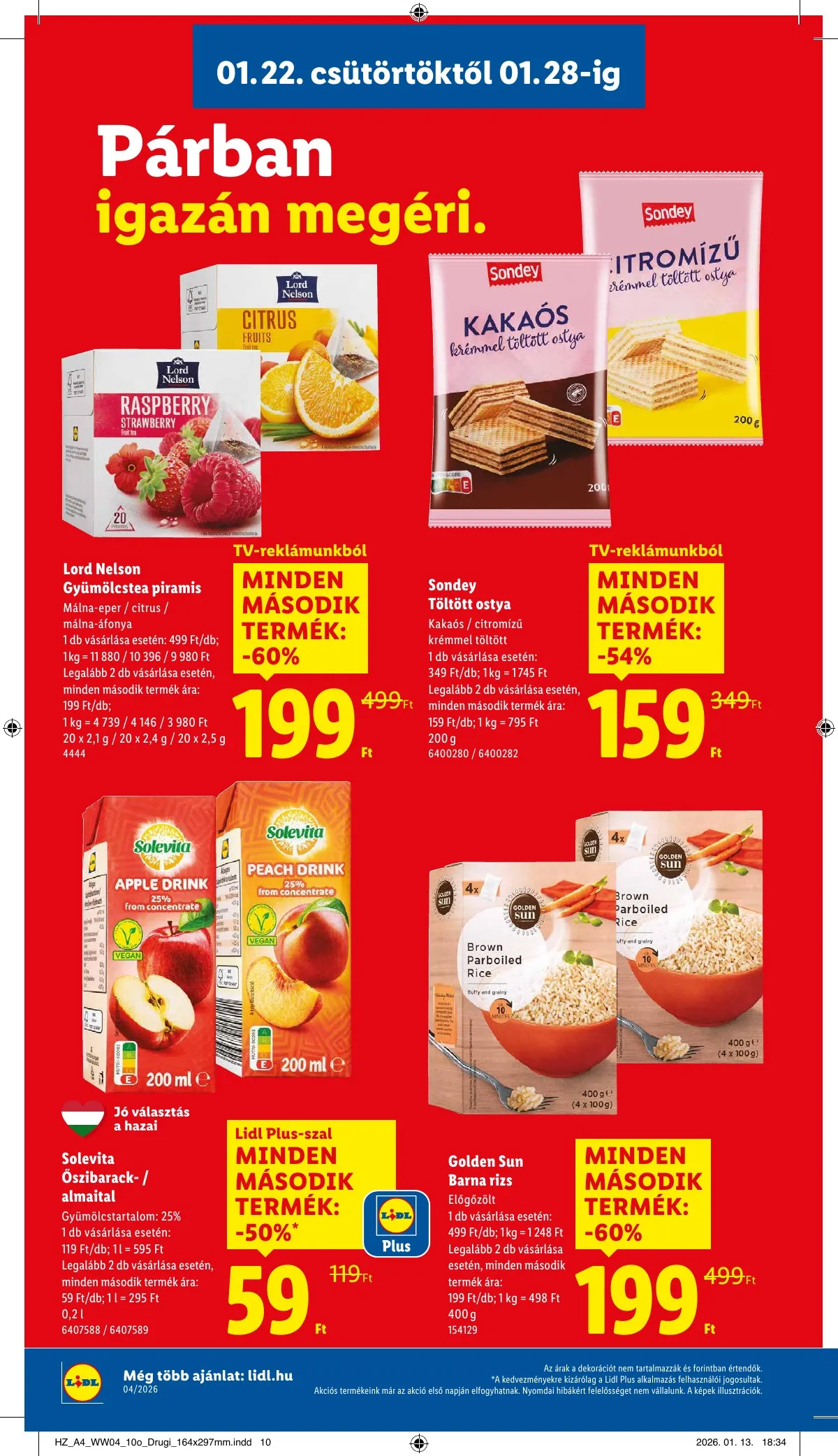 Lidl akciós újság 01.22–01.28 – 12. oldal
