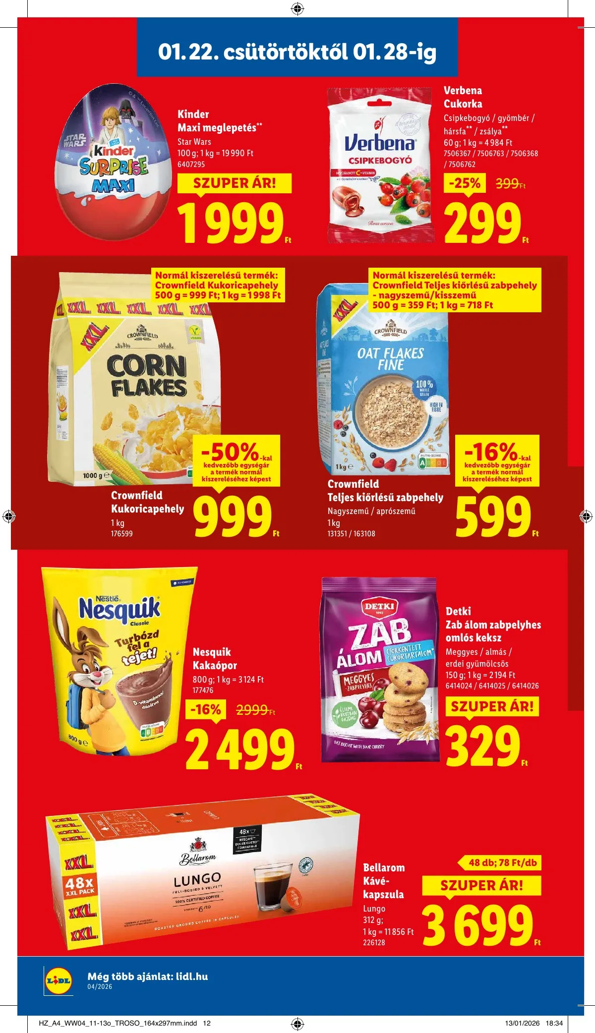Lidl akciós újság 01.22–01.28 – 14. oldal