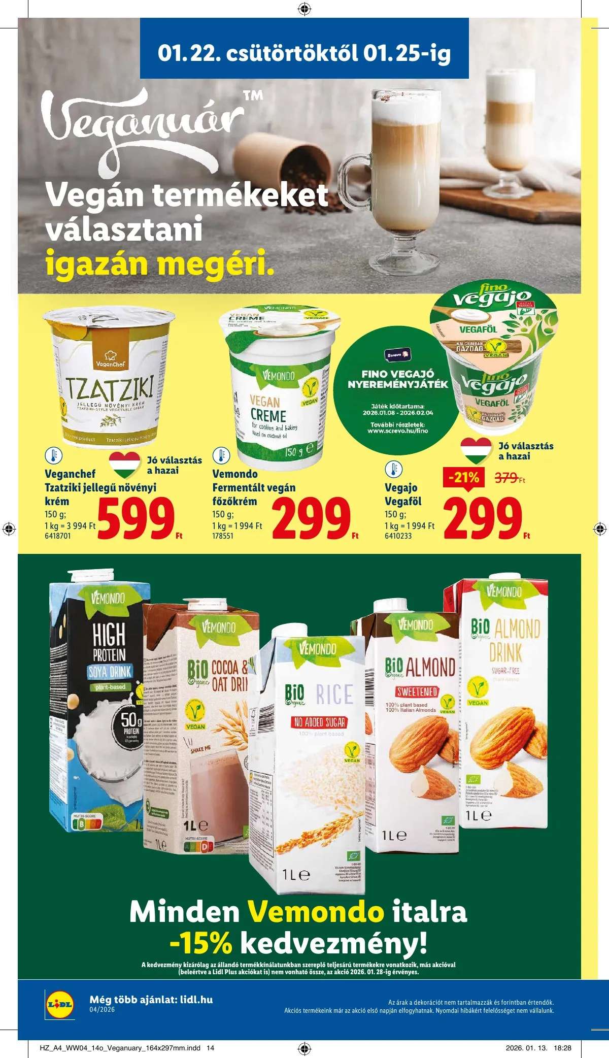 Lidl akciós újság 01.22–01.28 – 16. oldal