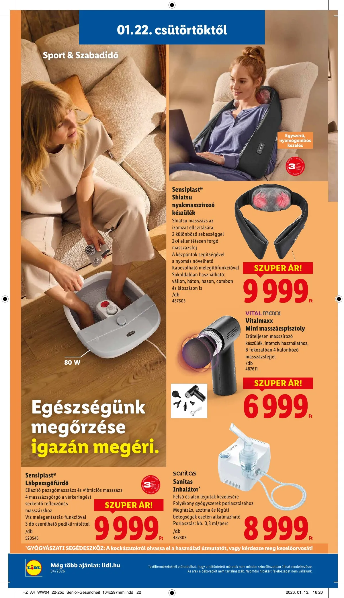 Lidl akciós újság 01.22–01.28 – 28. oldal