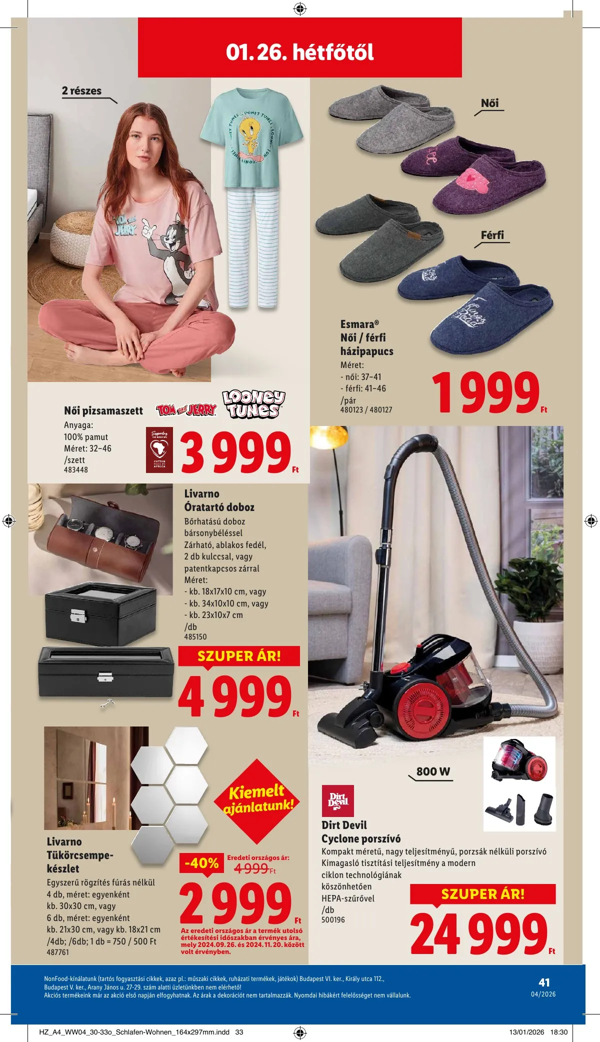 Lidl akciós újság 01.22–01.28 – 41. oldal