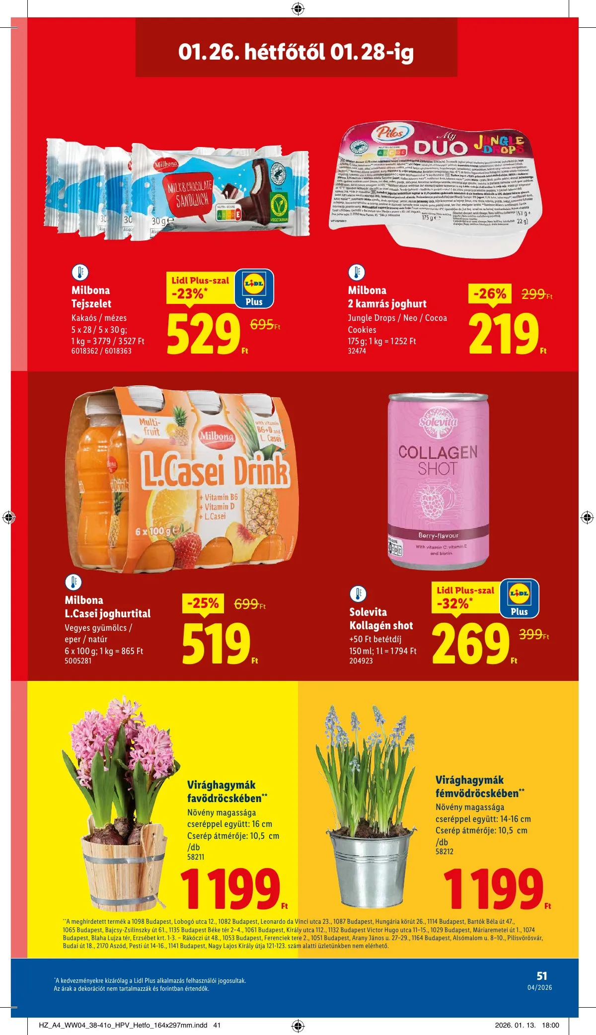 Lidl akciós újság 01.22–01.28 – 51. oldal