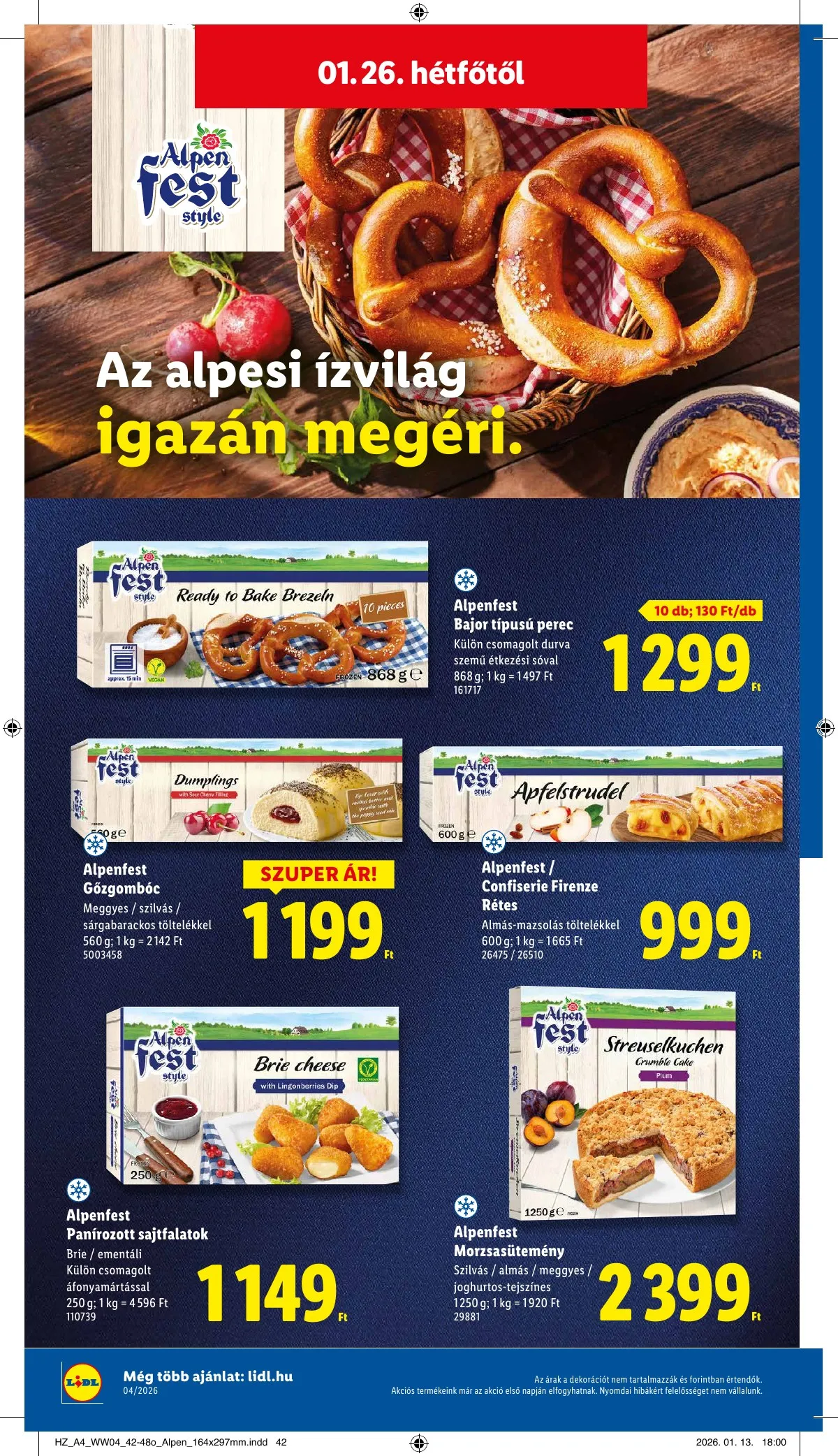 Lidl akciós újság 01.22–01.28 – 52. oldal