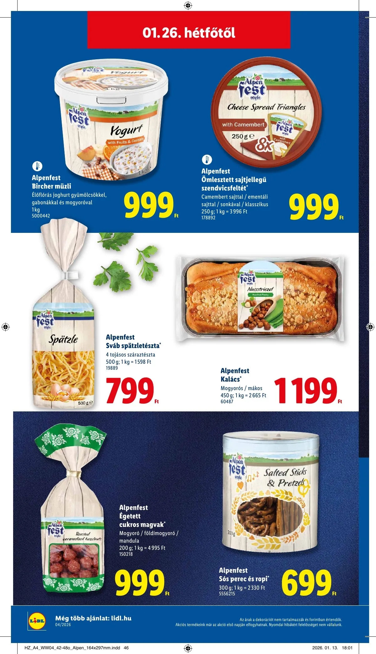 Lidl akciós újság 01.22–01.28 – 56. oldal