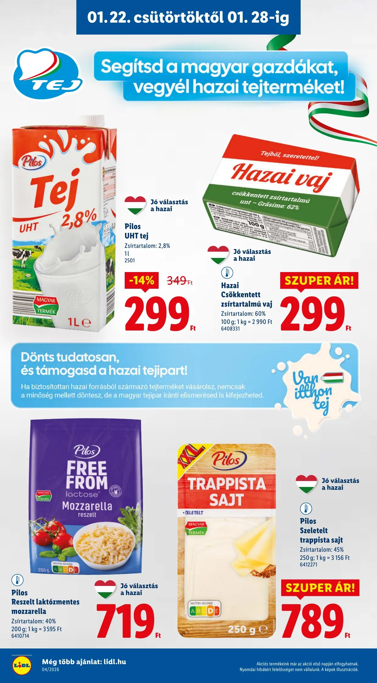 Lidl akciós újság 01.22–01.28 – 8. oldal