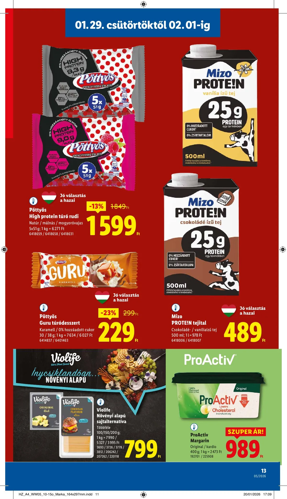 Lidl akciós újság 01.29–02.04 – 13. oldal