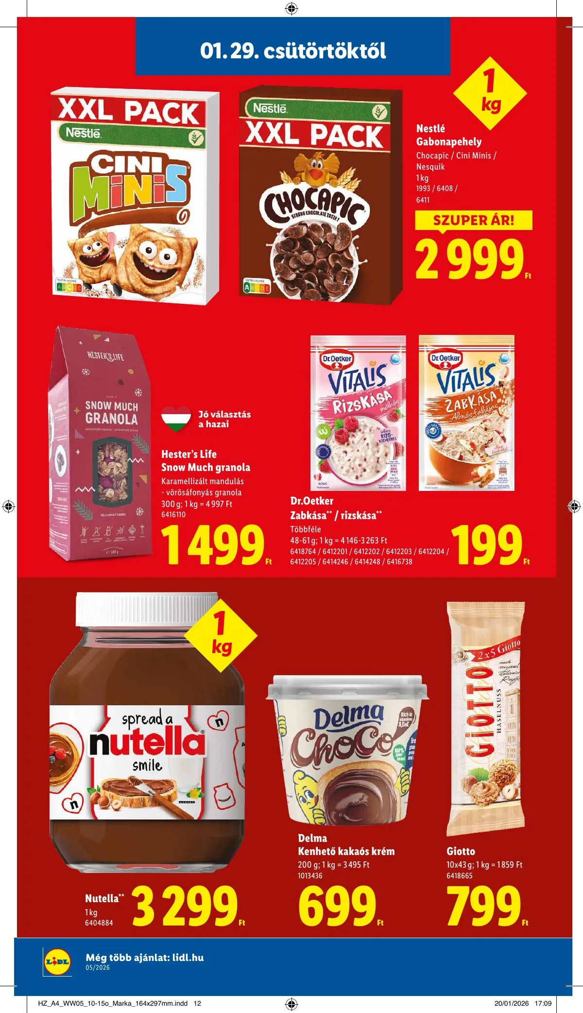 Lidl akciós újság 01.29–02.04 – 14. oldal