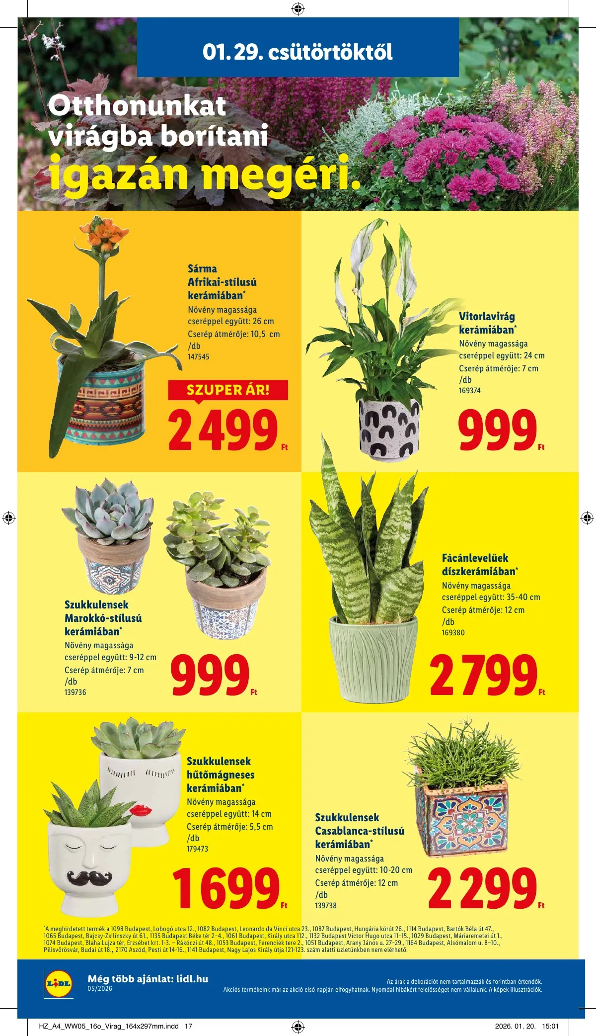 Lidl akciós újság 01.29–02.04 – 20. oldal