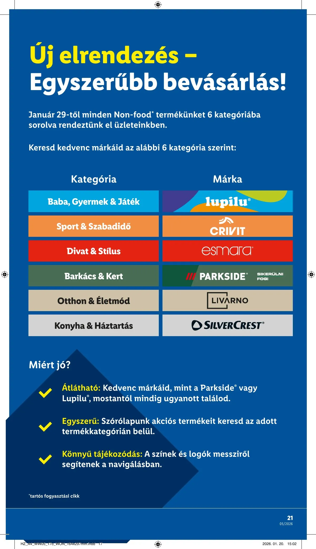 Lidl akciós újság 01.29–02.04 – 21. oldal