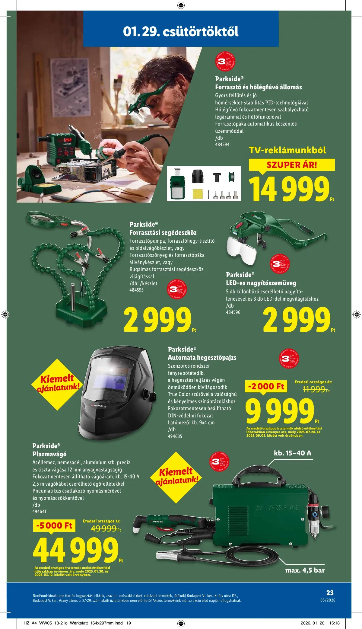 Lidl akciós újság 01.29–02.04 – 23. oldal