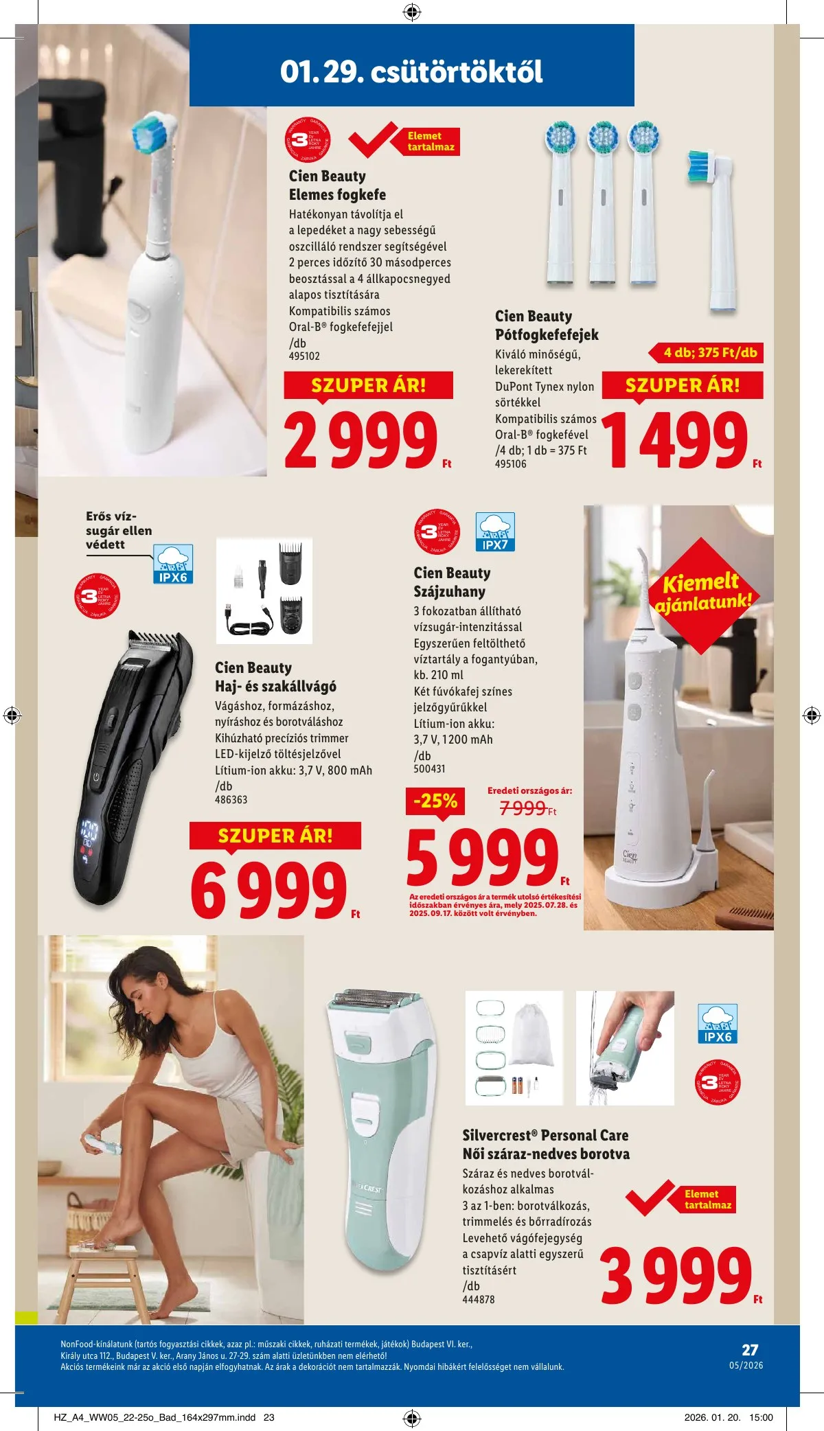 Lidl akciós újság 01.29–02.04 – 27. oldal