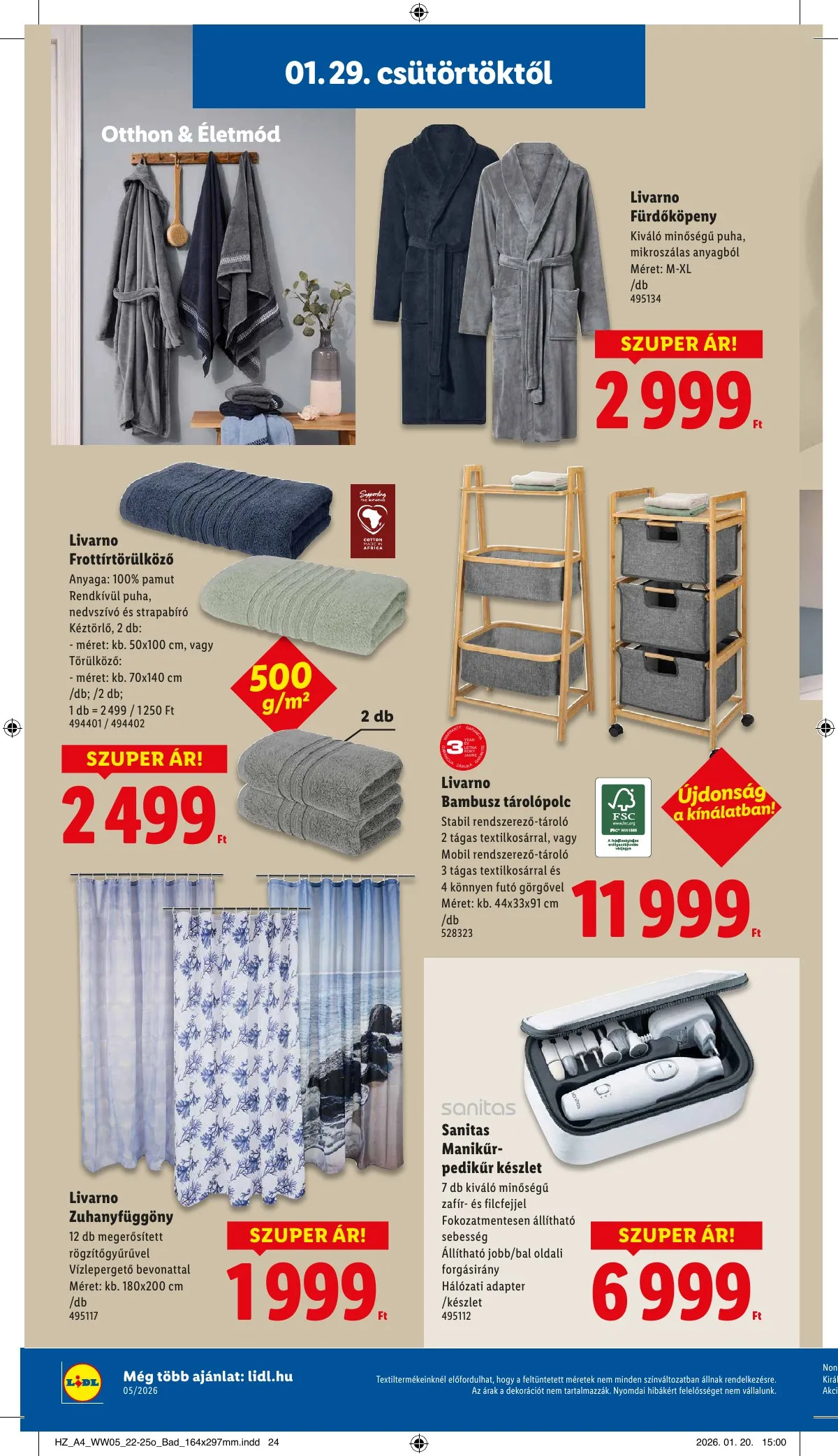 Lidl akciós újság 01.29–02.04 – 28. oldal