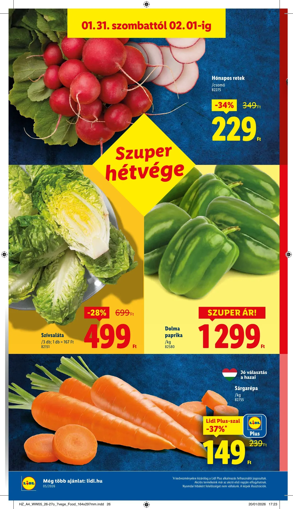 Lidl akciós újság 01.29–02.04 – 32. oldal