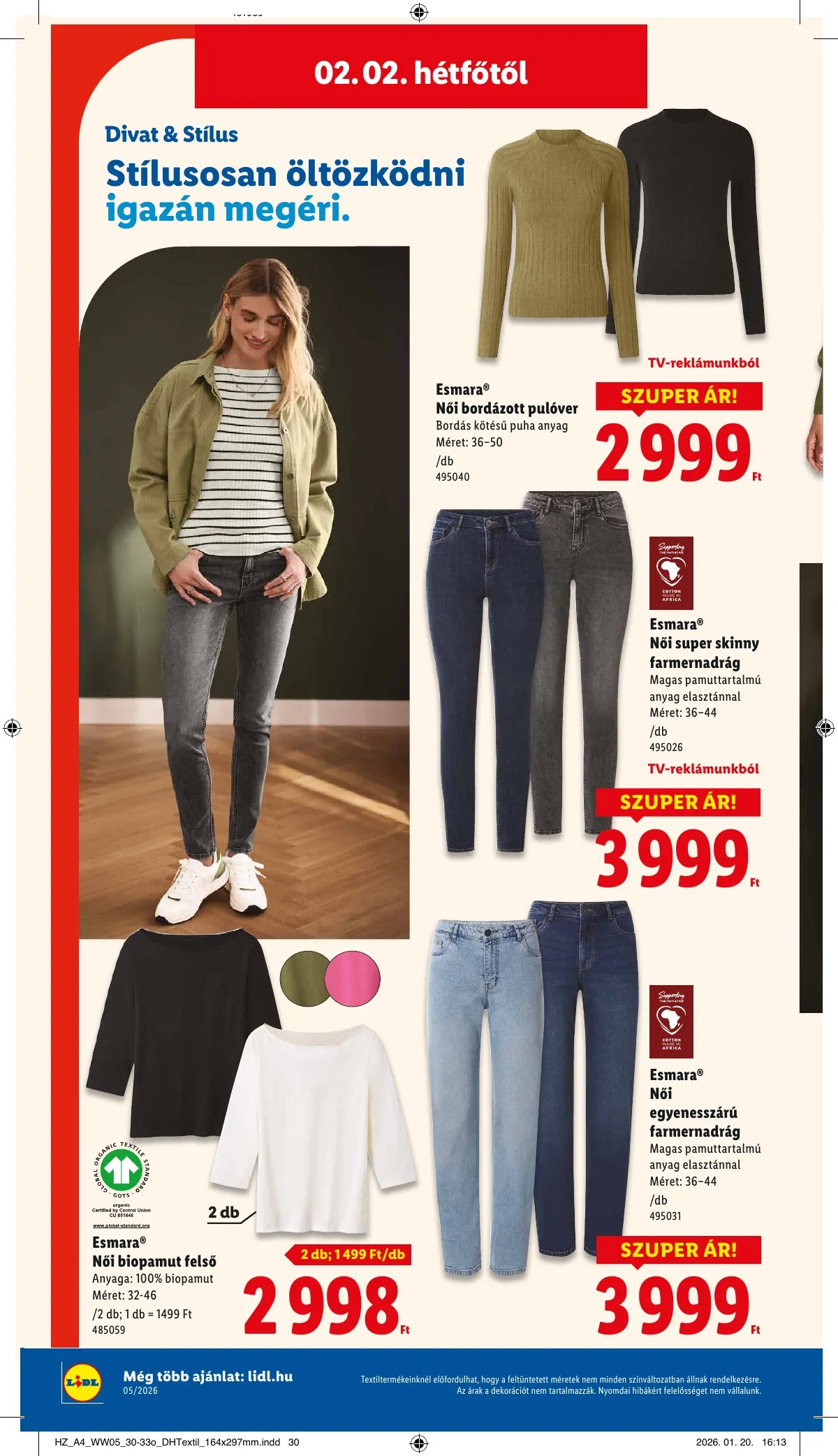Lidl akciós újság 01.29–02.04 – 36. oldal